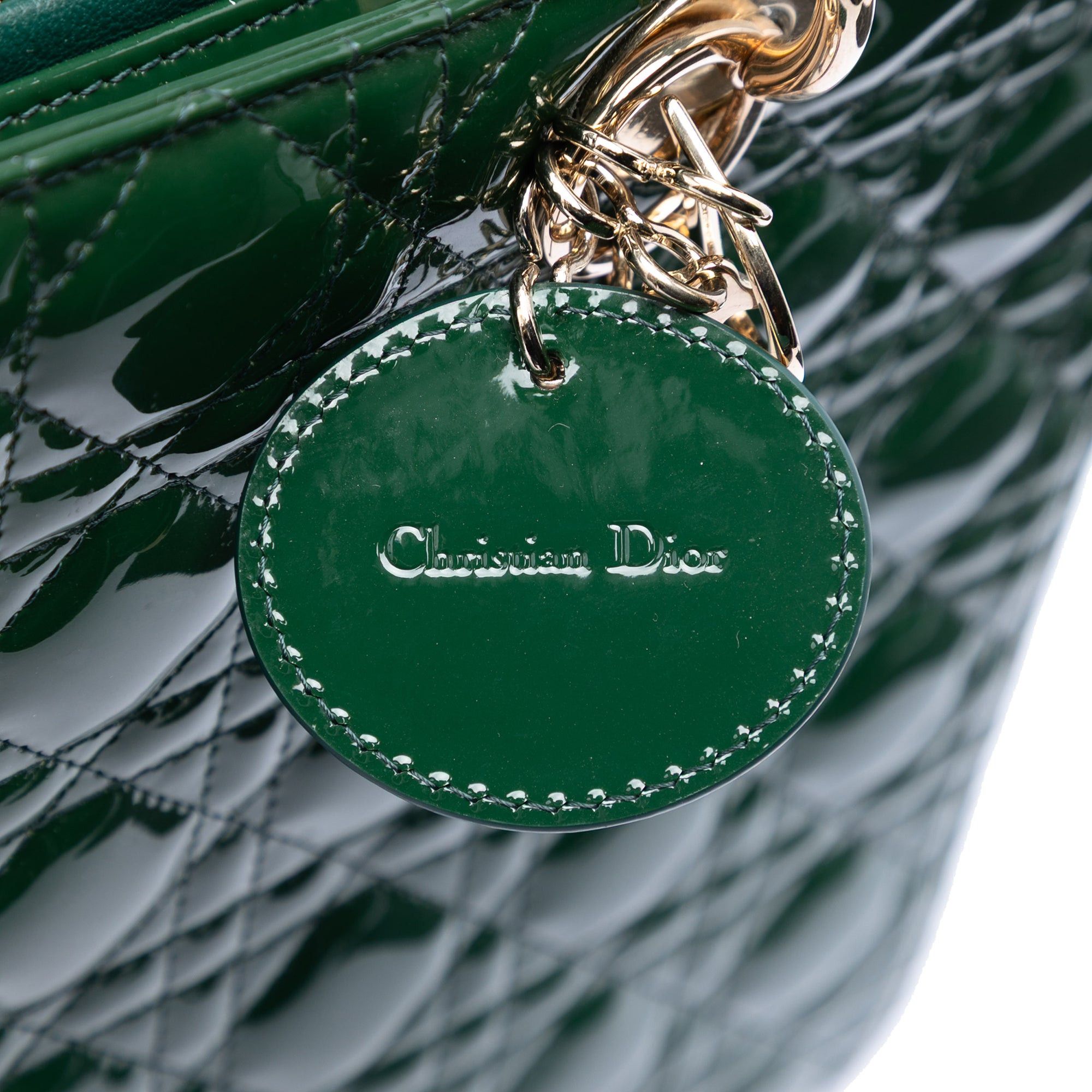 Dior Large Patent Cannage Lady Dior Size ONE SIZE - 5 Thumbnail