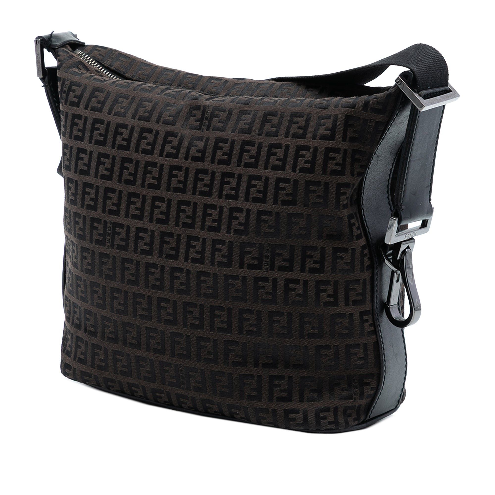 Fendi Zucchino Canvas Shoulder Bag Size ONE SIZE - 2 Thumbnail
