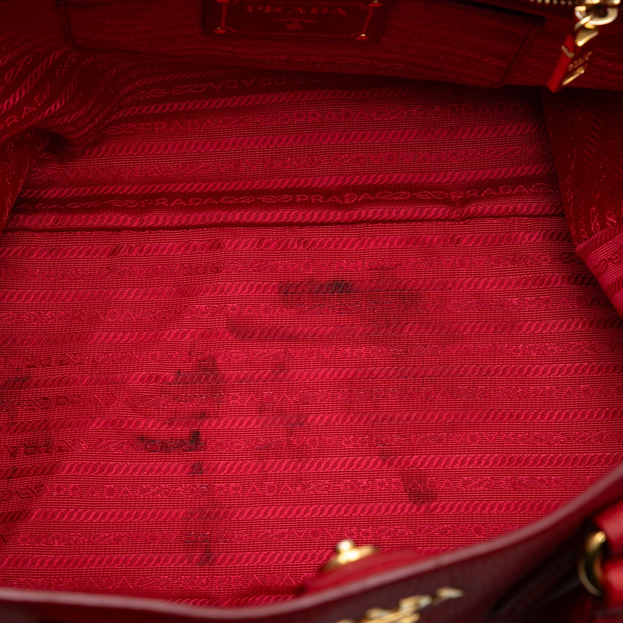 Prada Vitello Daino Open Convertible Tote Size ONE SIZE - 4 Thumbnail
