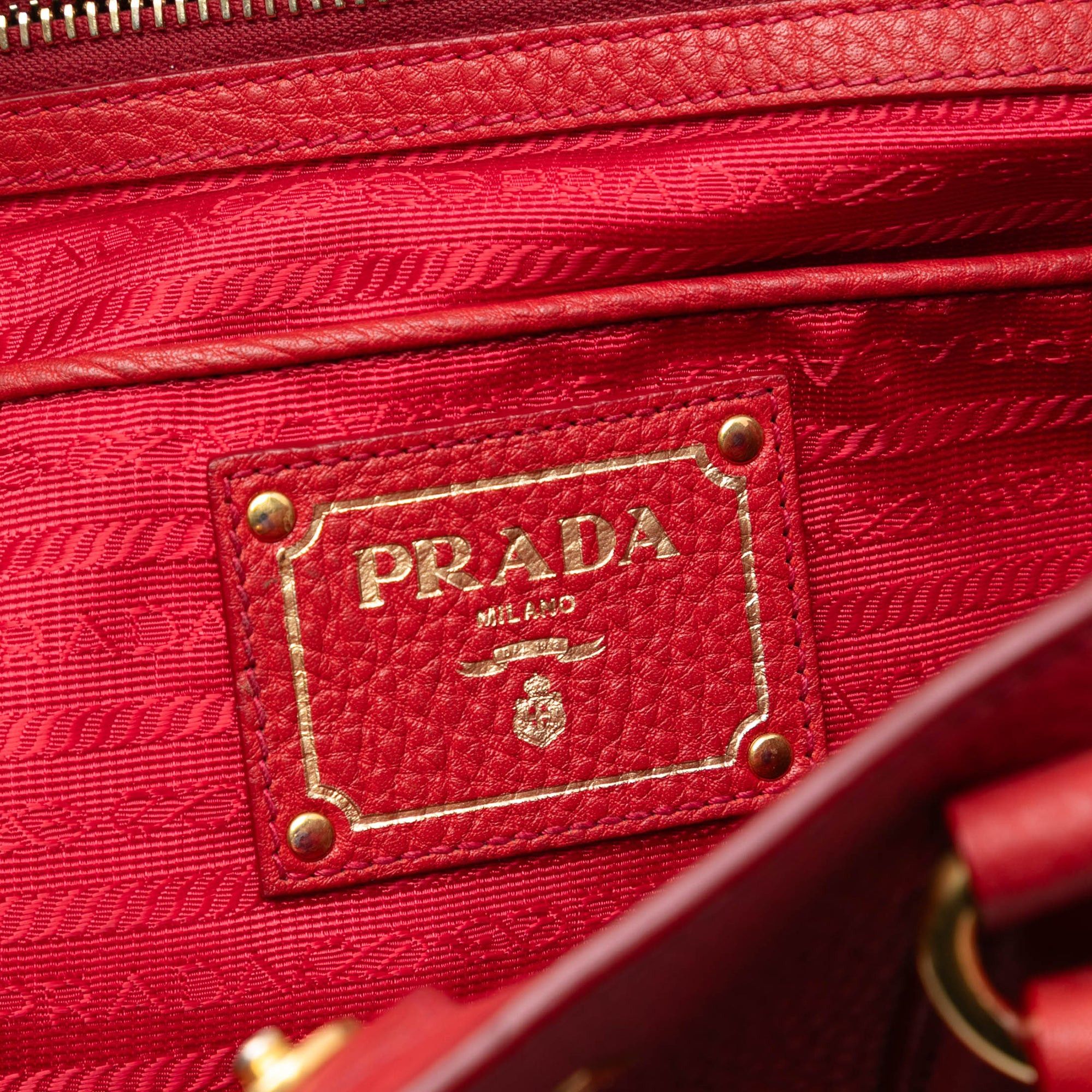 Prada Vitello Daino Open Convertible Tote Size ONE SIZE - 5 Thumbnail