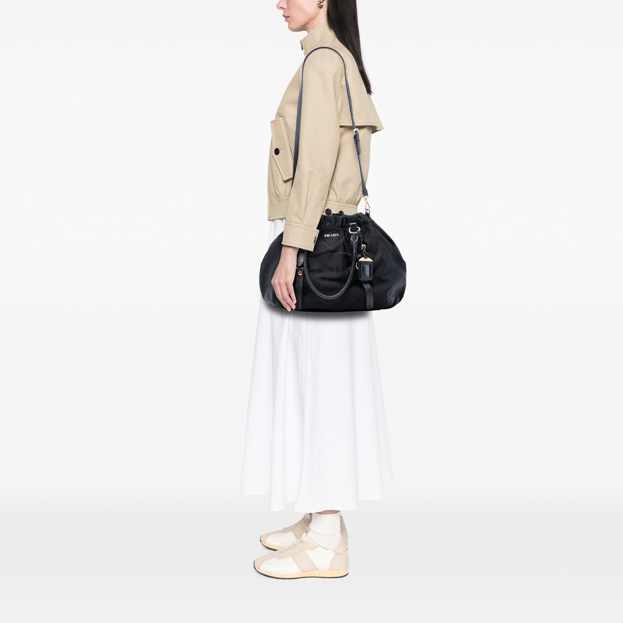 Prada Tessuto Canapa Logo Satchel Size ONE SIZE - 6 Thumbnail