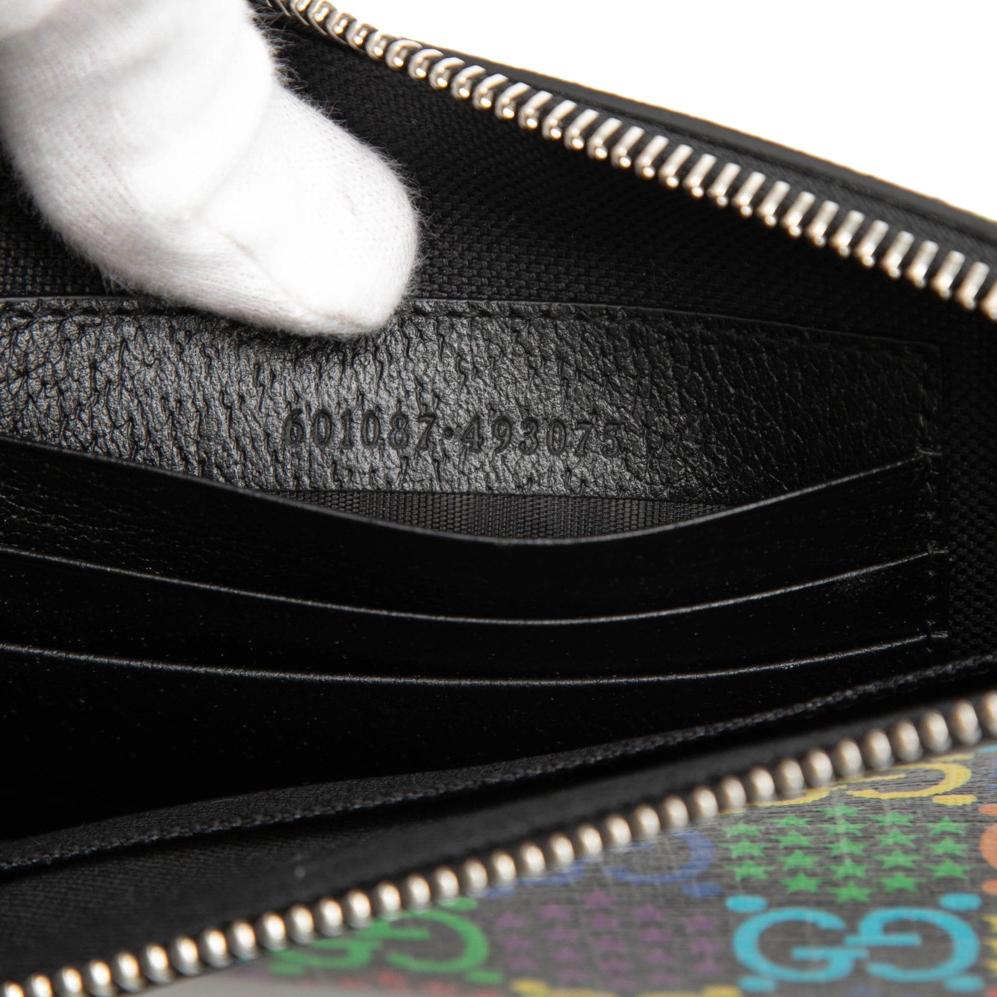Gucci GG Supreme Psychedelic Zip Clutch Size ONE SIZE - 5 Thumbnail