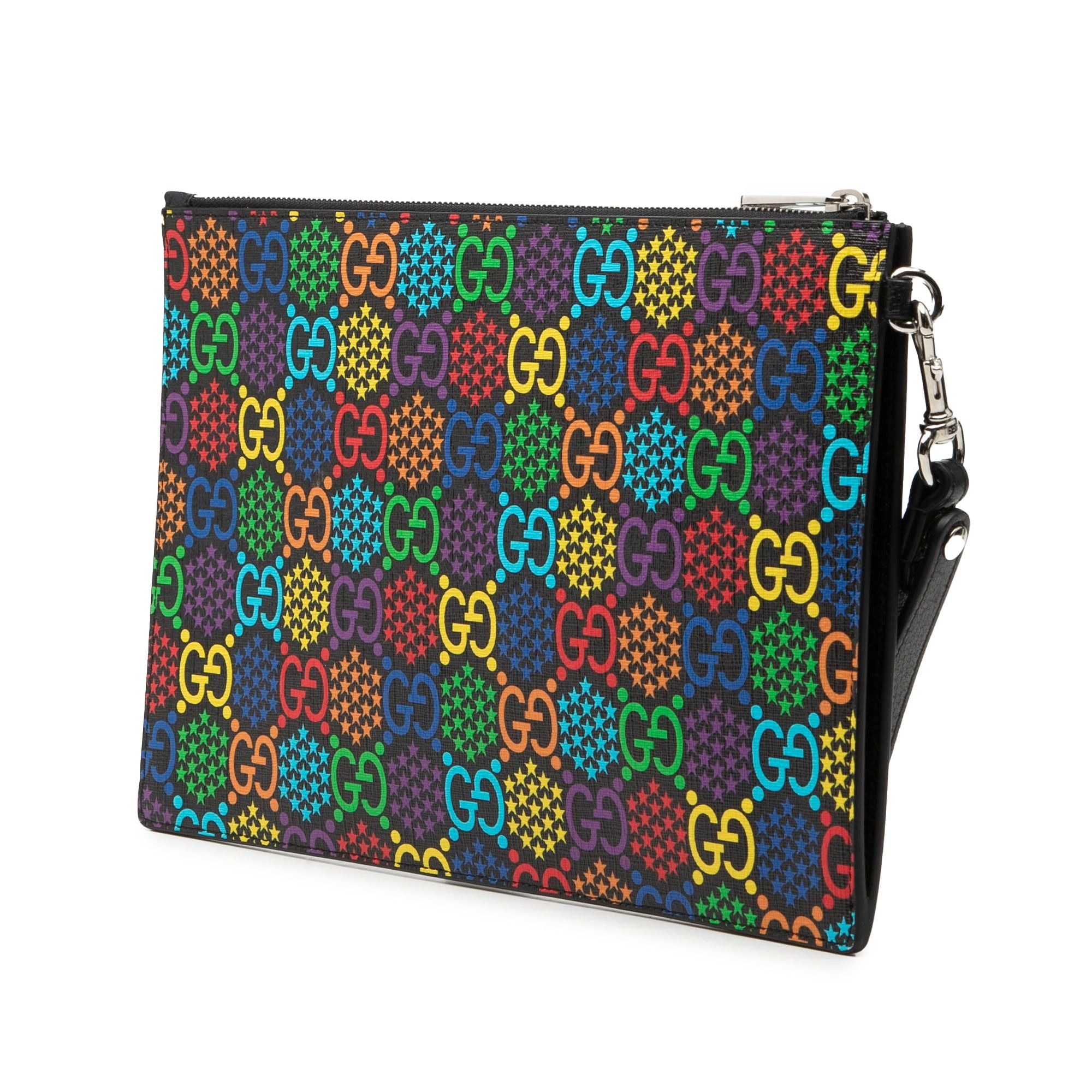 Gucci GG Supreme Psychedelic Zip Clutch Size ONE SIZE - 2 Thumbnail