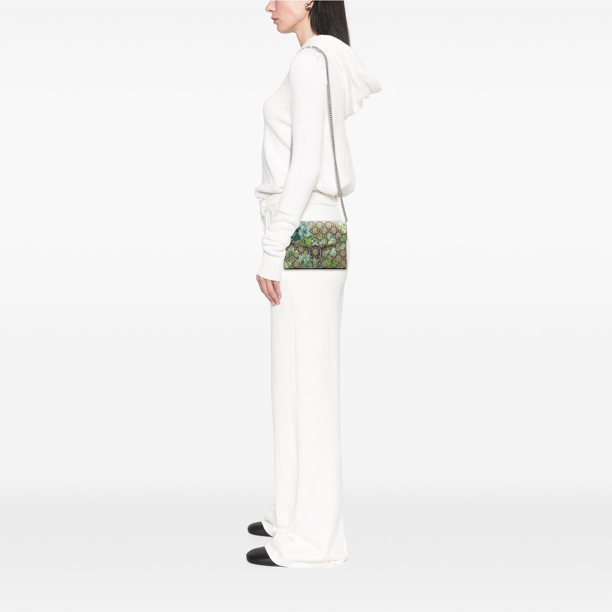 Gucci GG Supreme Blooms Dionysus Wallet on Chain Size ONE SIZE - 7 Thumbnail