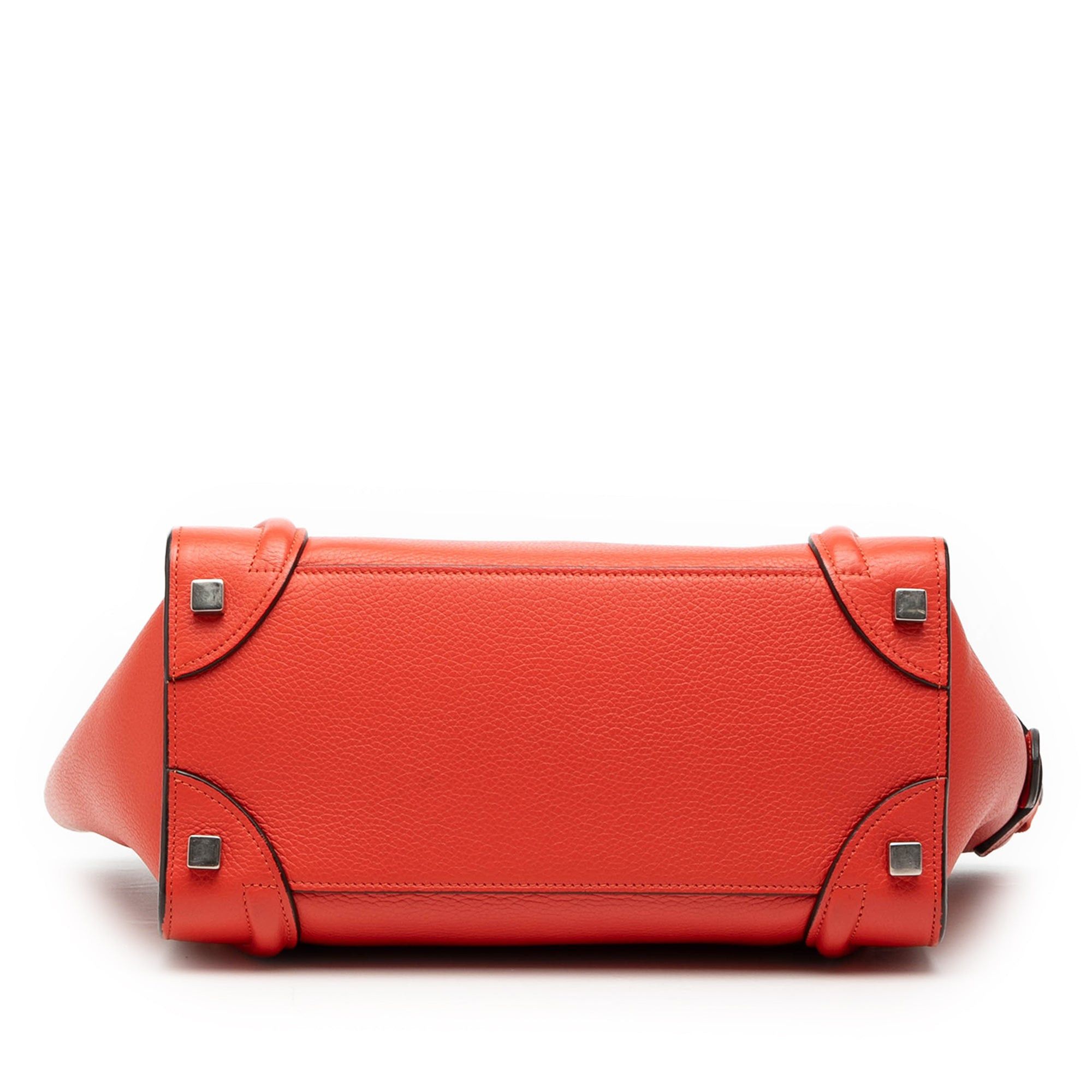 Celine Micro Leather Luggage Tote Size ONE SIZE - 3 Thumbnail