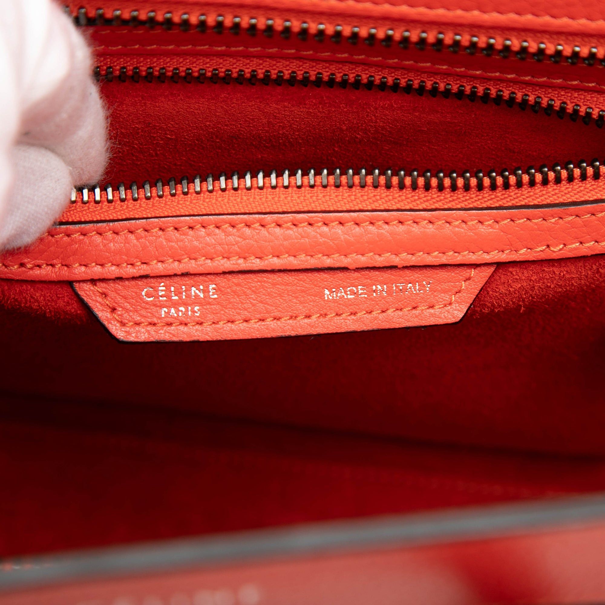 Celine Micro Leather Luggage Tote Size ONE SIZE - 5 Thumbnail