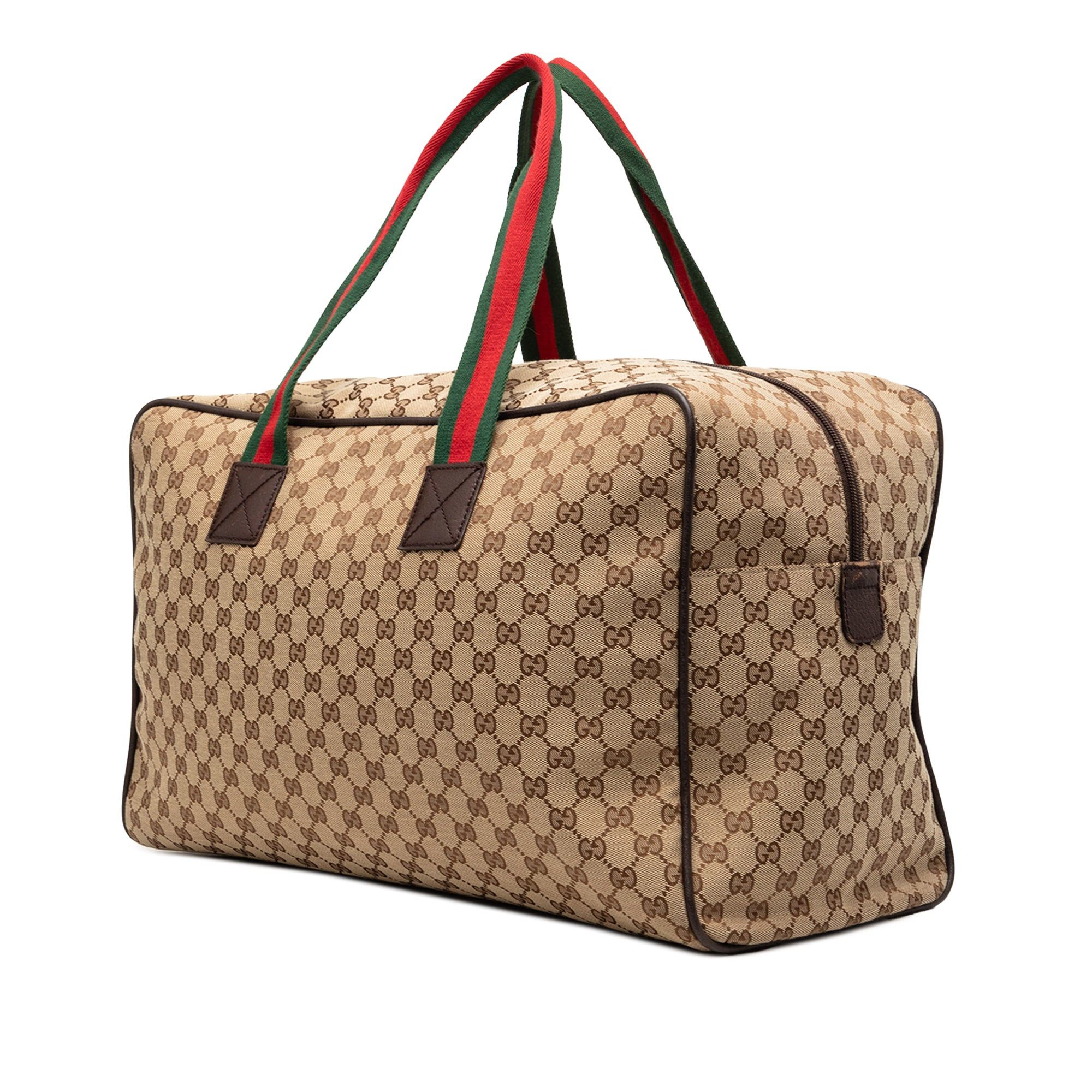 Gucci GG Canvas Web Travel Bag Size ONE SIZE - 2 Thumbnail