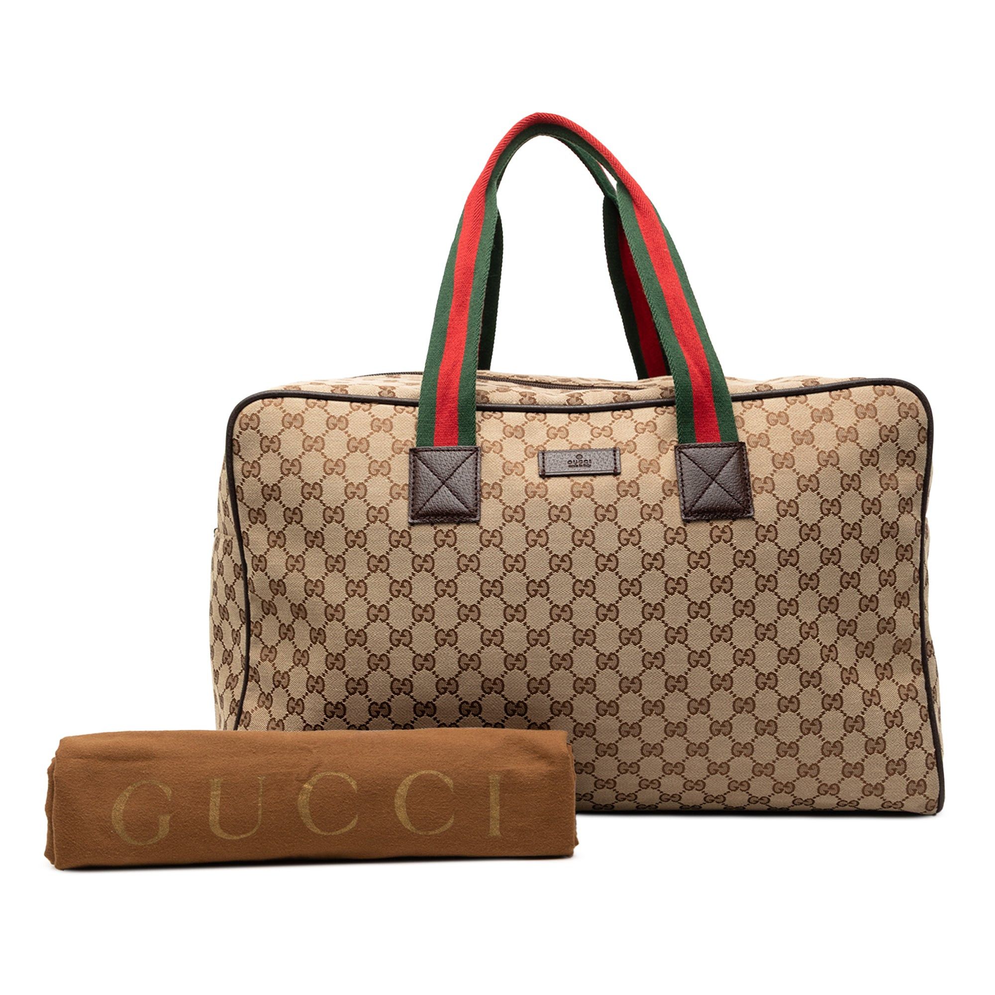 Gucci GG Canvas Web Travel Bag Size ONE SIZE - 8 Thumbnail