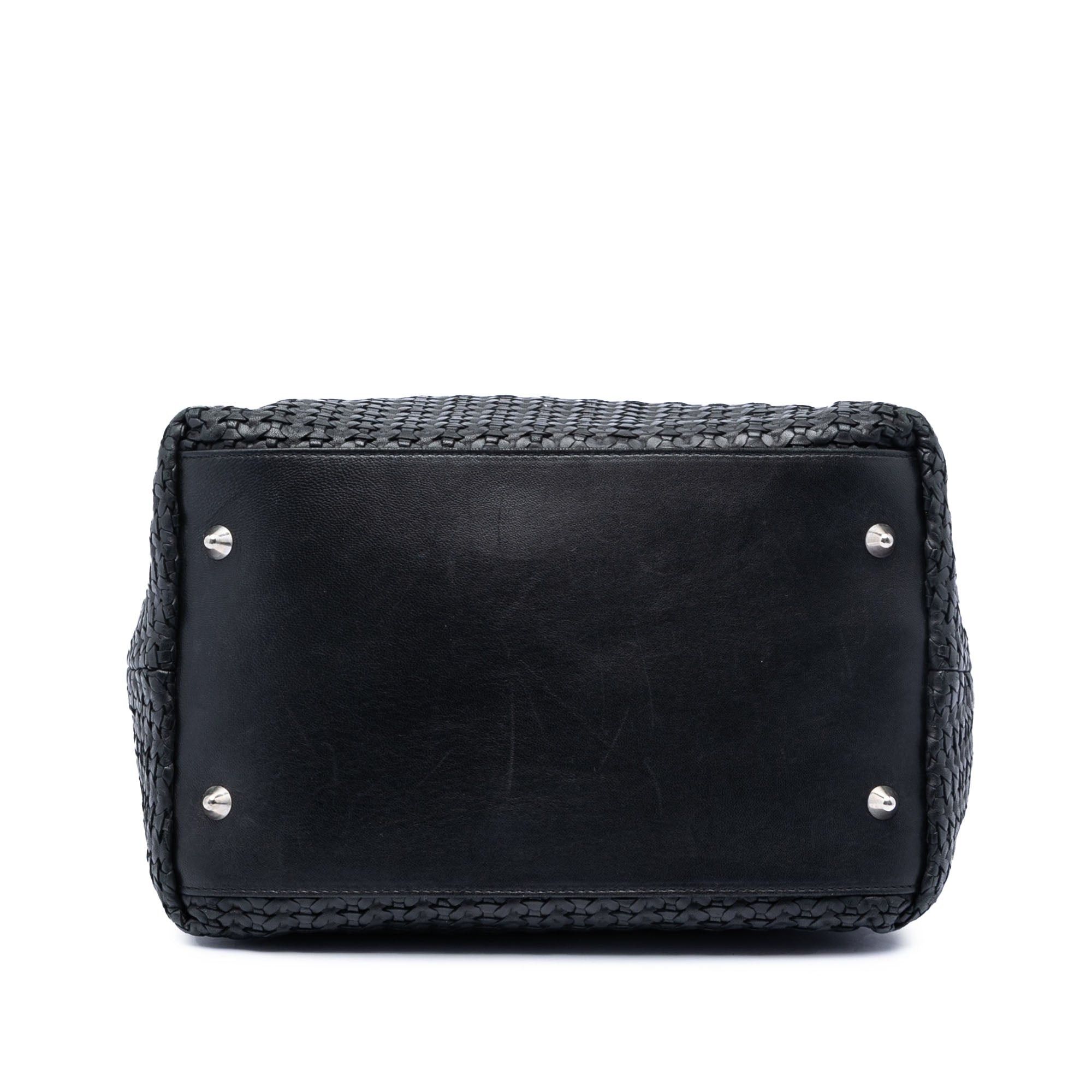 Dior Medium Woven Calfskin Soft Lady Dior Size ONE SIZE - 3 Thumbnail