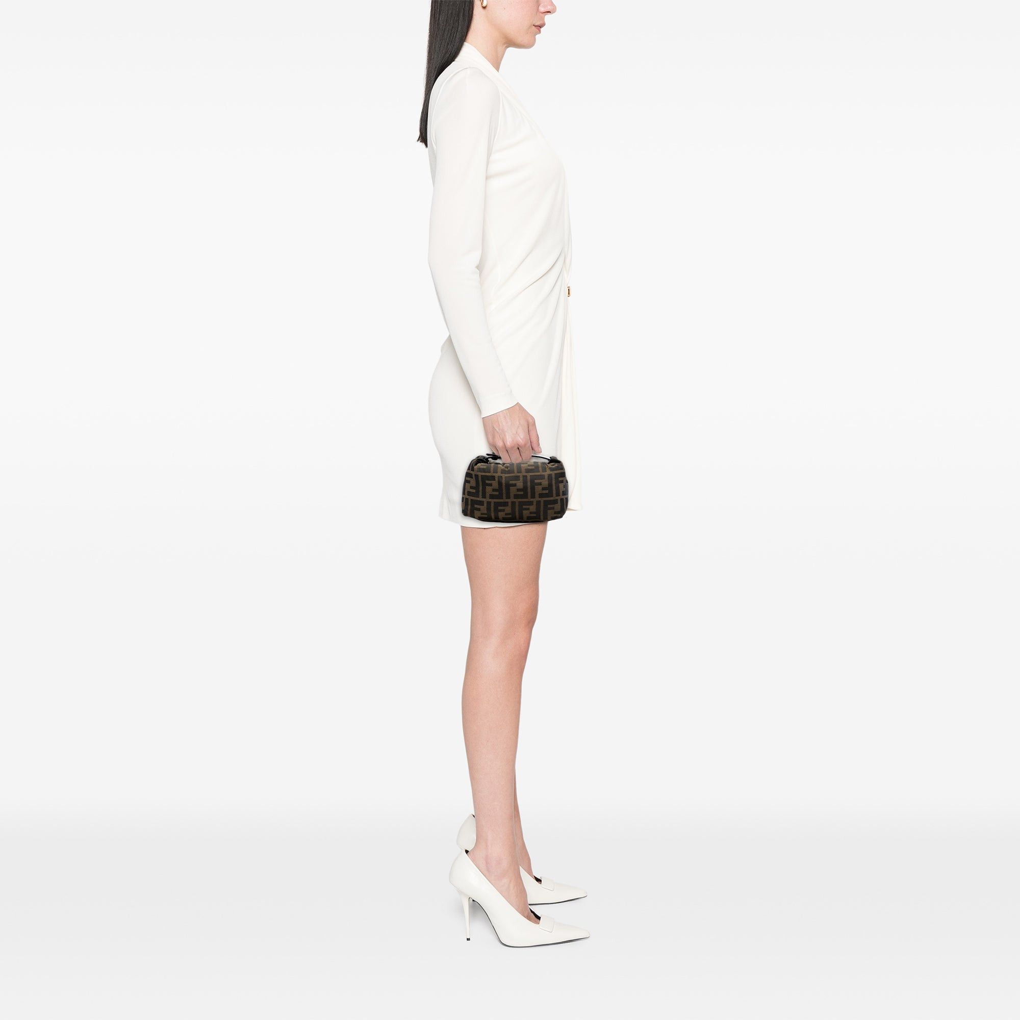 Fendi Mini Zucca Canvas Handbag Size ONE SIZE - 7 Thumbnail