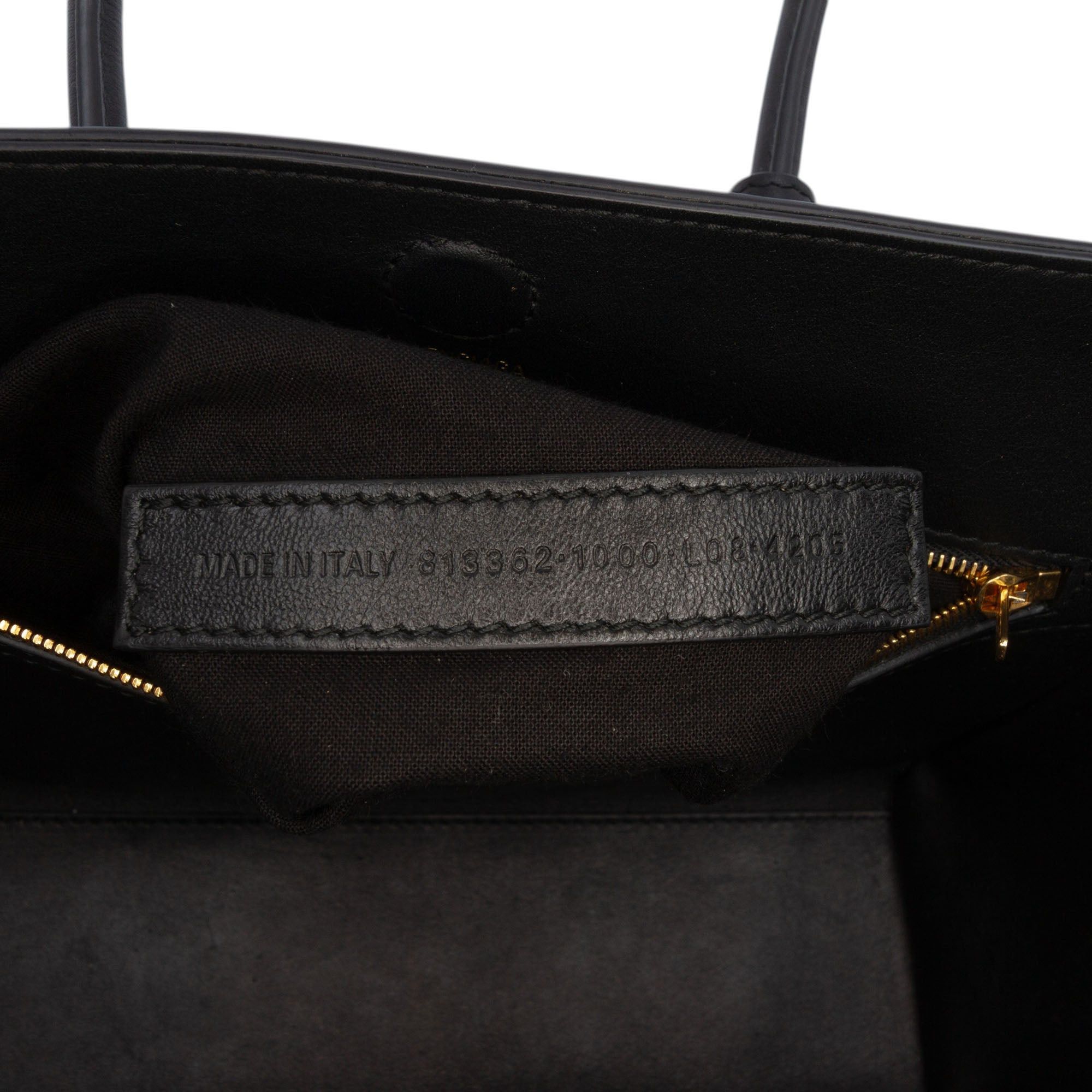 Balenciaga Mini Smooth Calfskin Hampton Carry All Satchel Size ONE SIZE - 5 Thumbnail