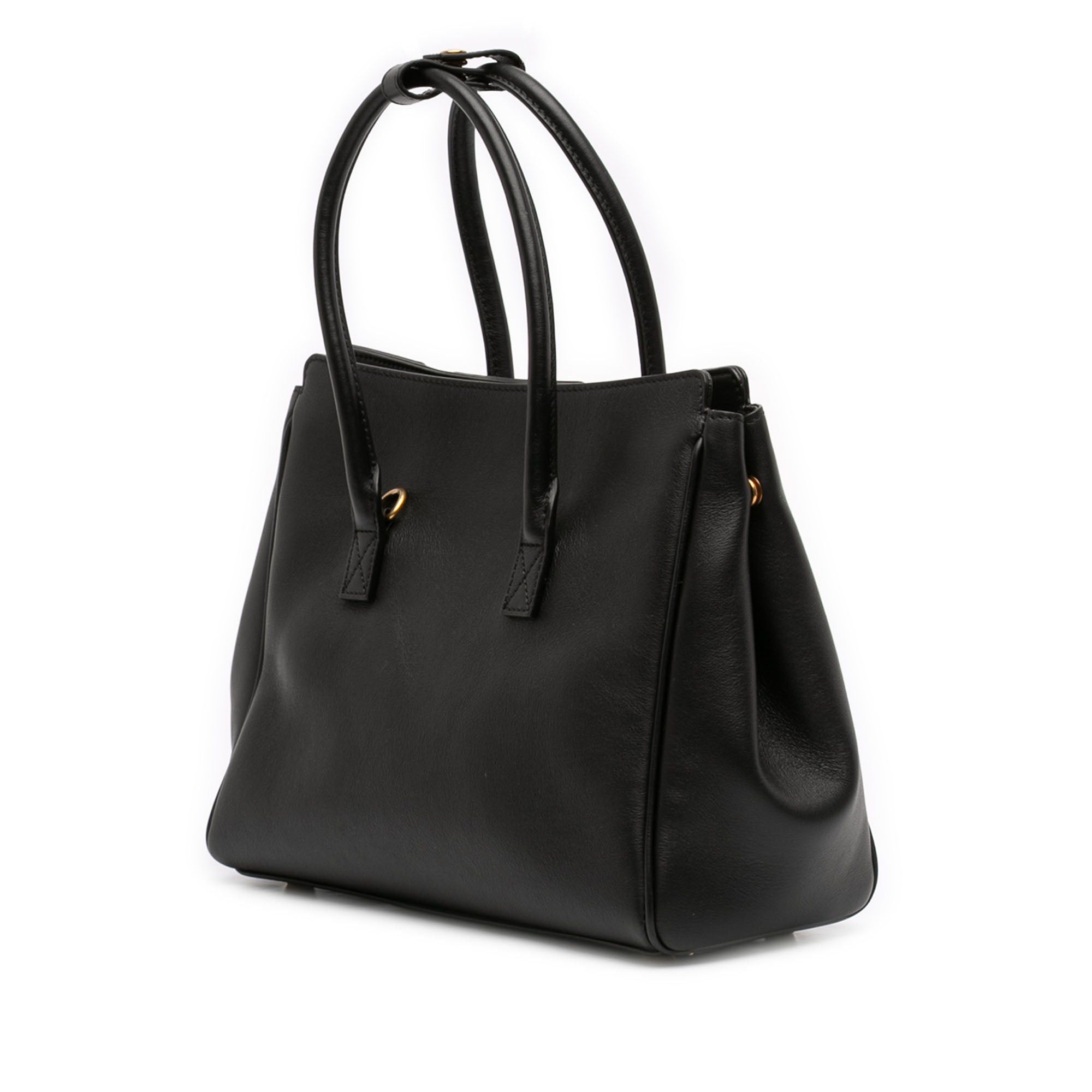 Balenciaga Mini Smooth Calfskin Hampton Carry All Satchel Size ONE SIZE - 2 Thumbnail