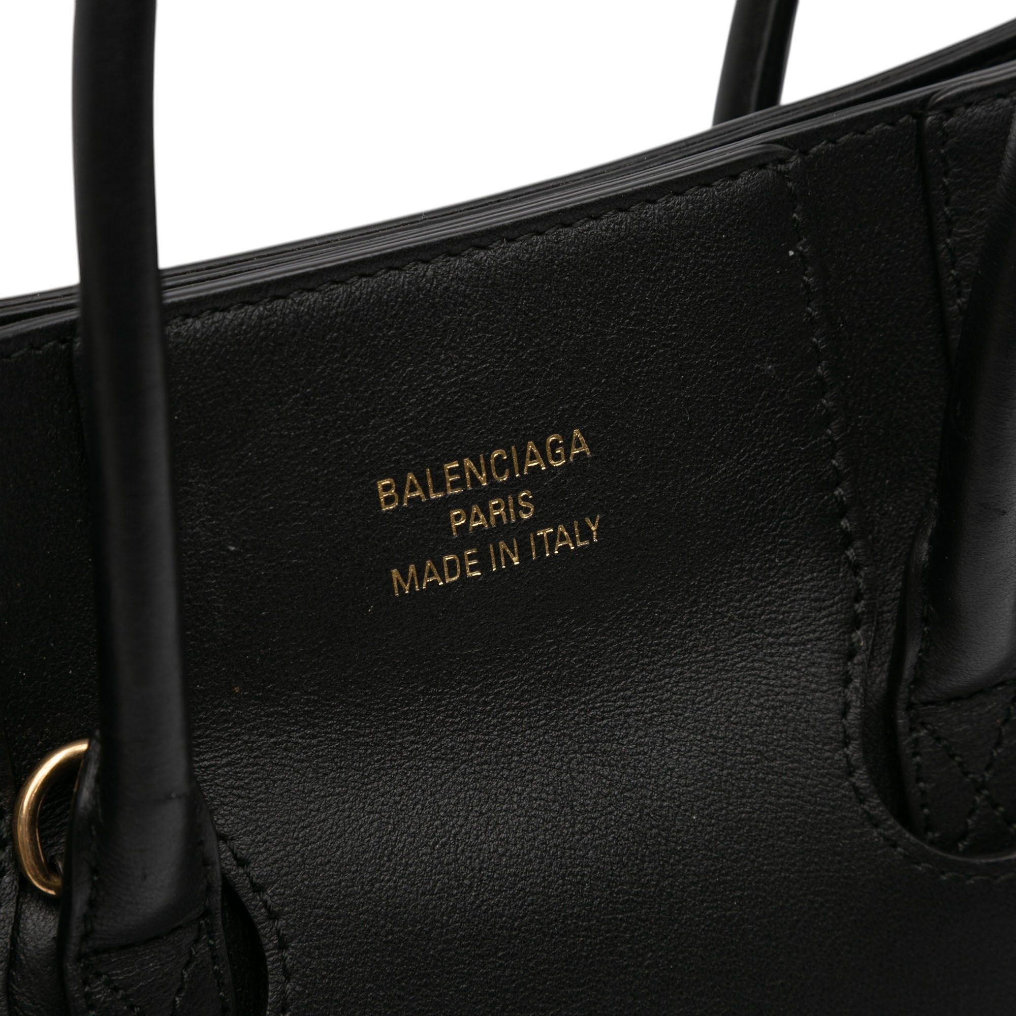 Balenciaga Mini Smooth Calfskin Hampton Carry All Satchel Size ONE SIZE - 7 Thumbnail