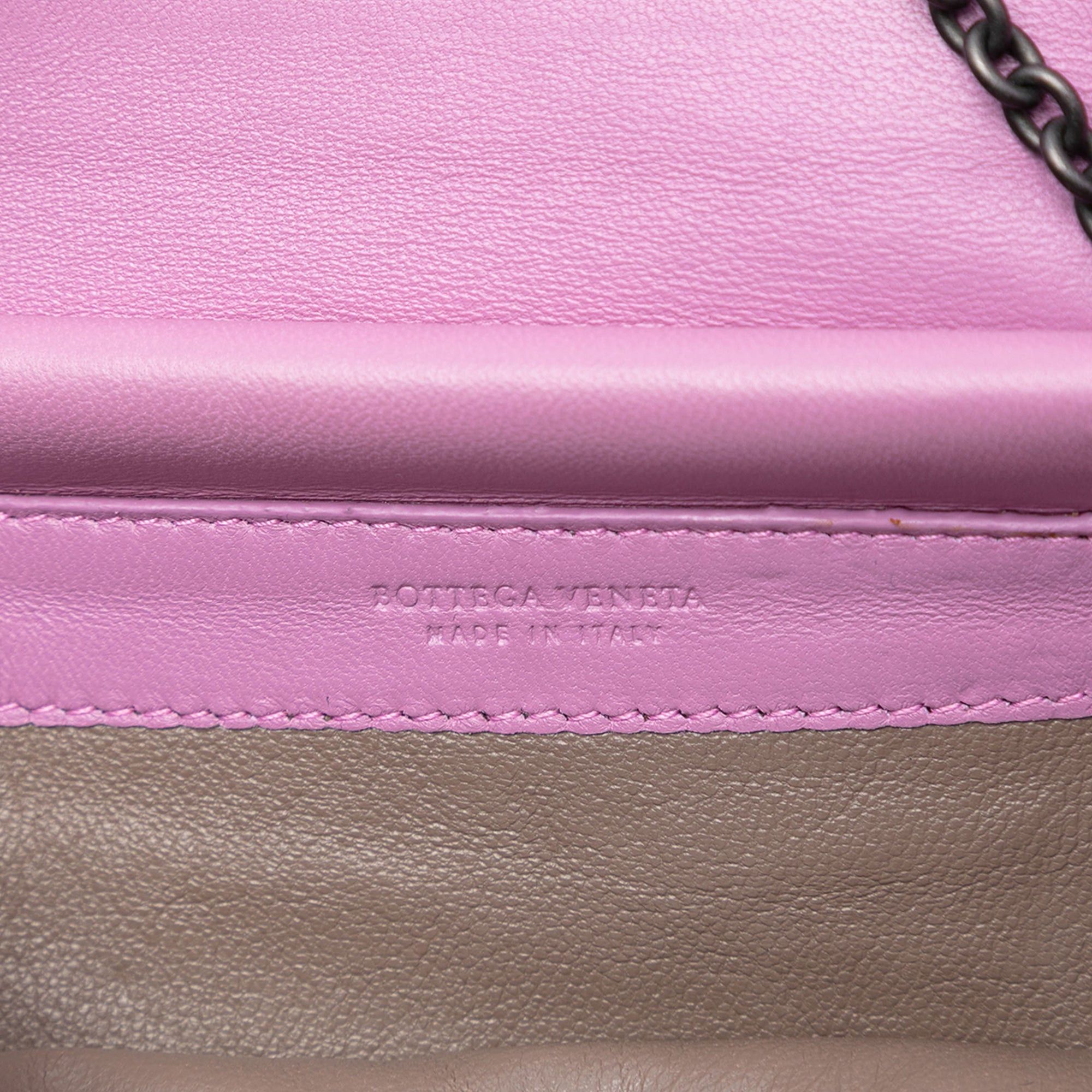 Bottega Veneta Nappa Intrecciato Continental Wallet on Chain Size ONE SIZE - 5 Thumbnail