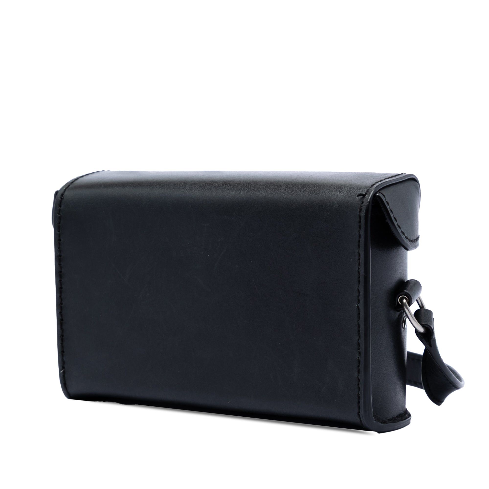 Saint Laurent Paris Leather Tuc Box Crossbody Size ONE SIZE - 2 Thumbnail