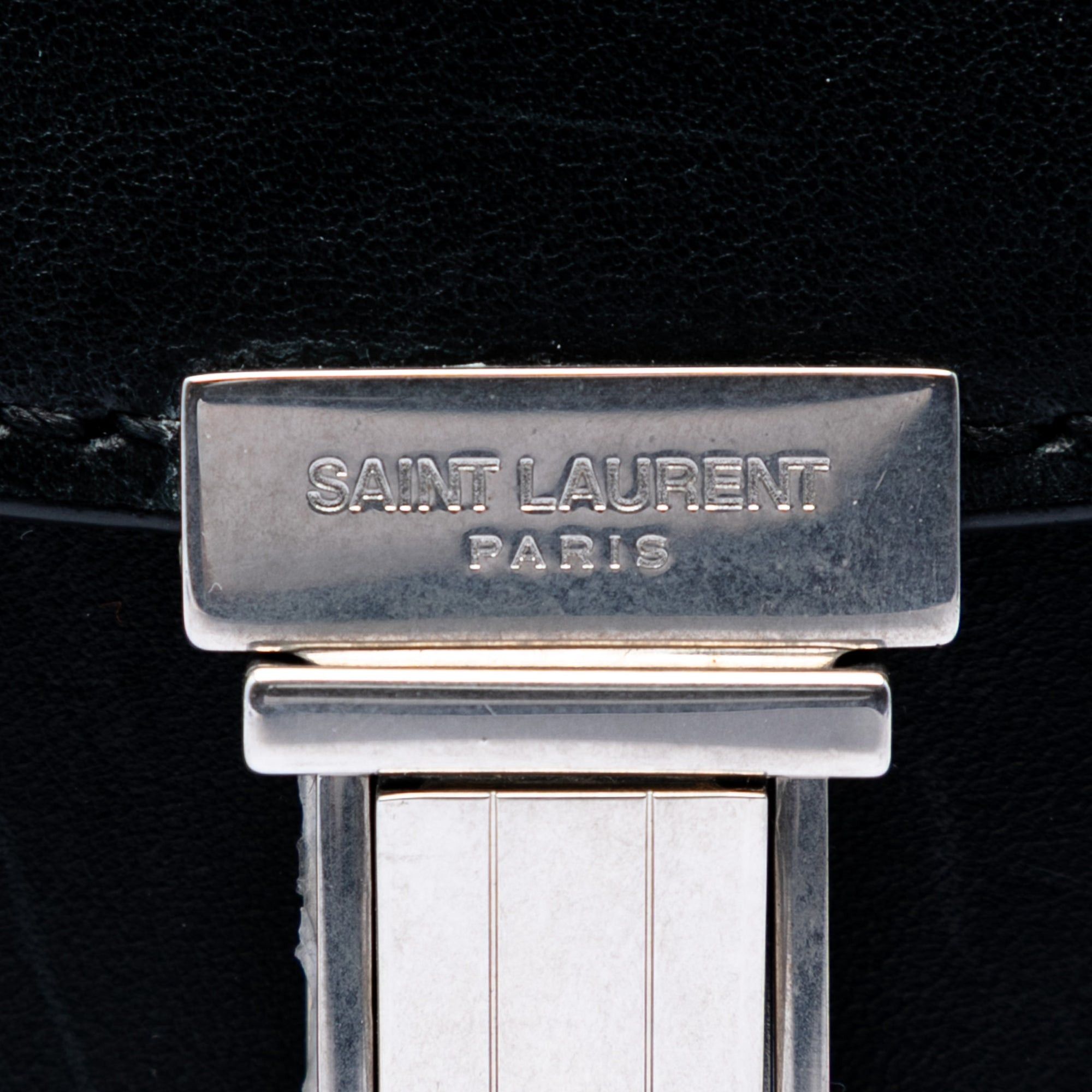 Saint Laurent Paris Leather Tuc Box Crossbody Size ONE SIZE - 5 Thumbnail