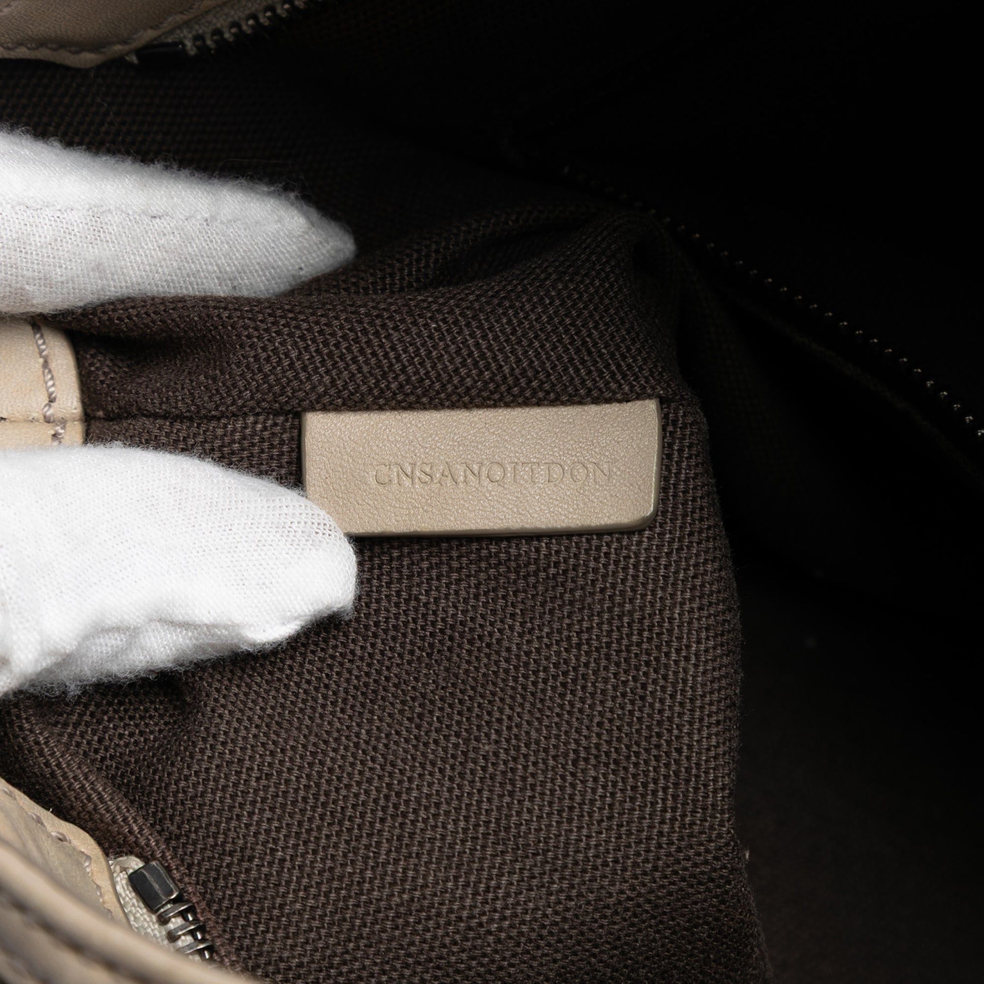 Burberry Smoke Check Coated Canvas Heathcliff Satchel Size ONE SIZE - 6 Thumbnail