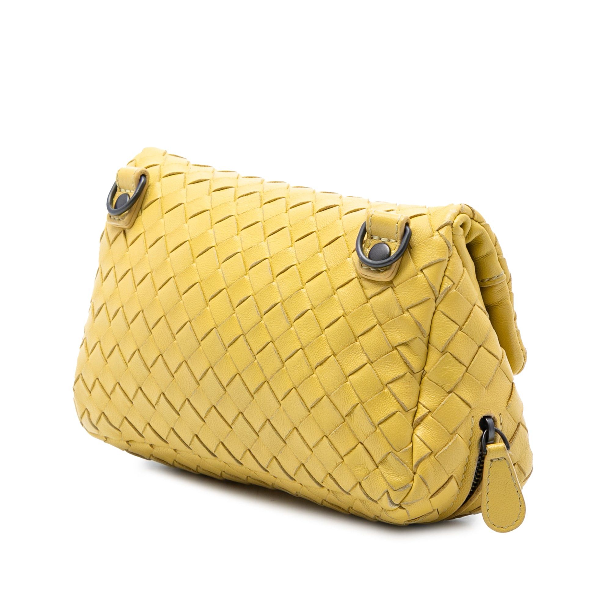 Bottega Veneta Mini Nappa Intrecciato Expandable Chain Flap Crossbody Size ONE SIZE - 2 Thumbnail