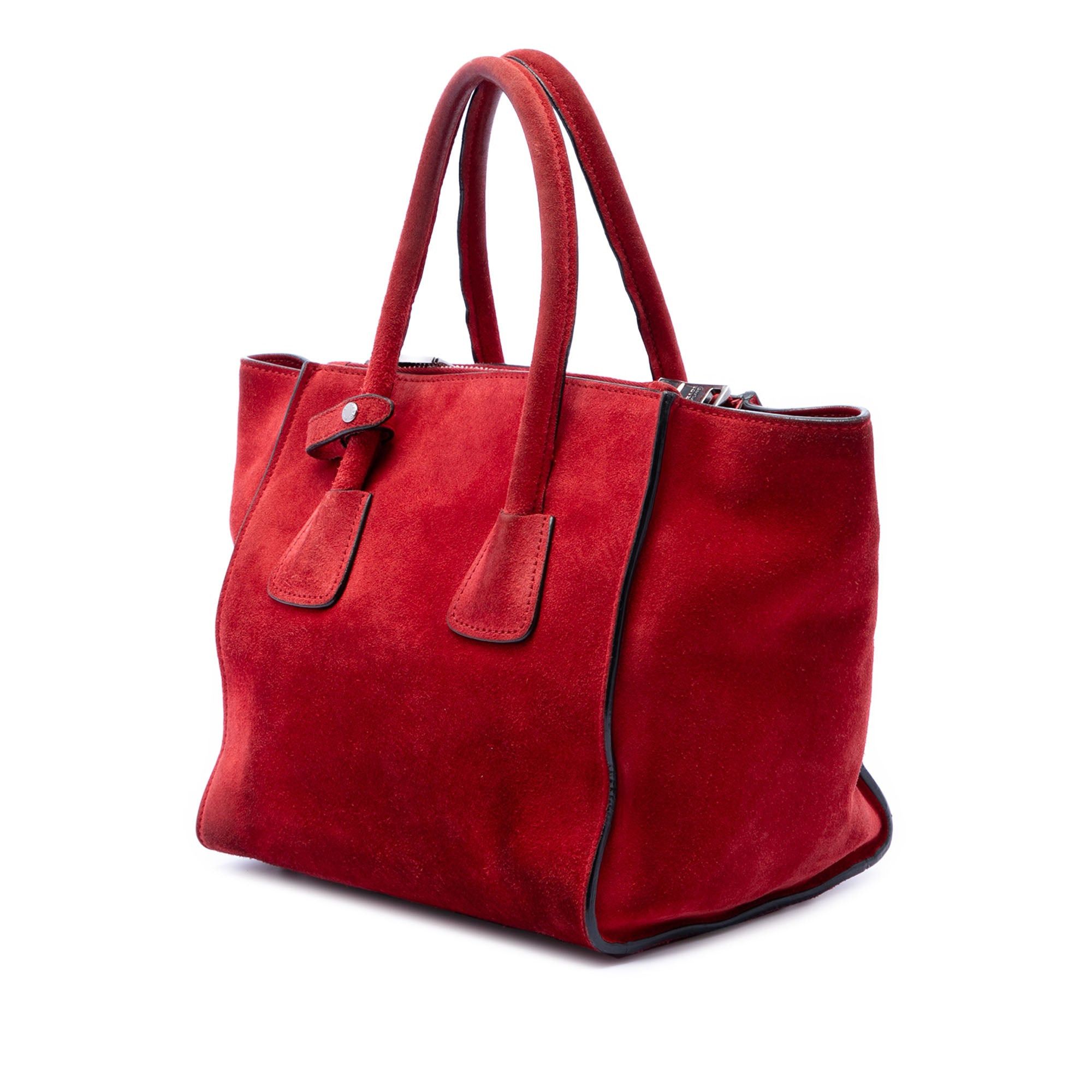 Prada Small Scamosciato Twin Pocket Satchel Size ONE SIZE - 2 Thumbnail