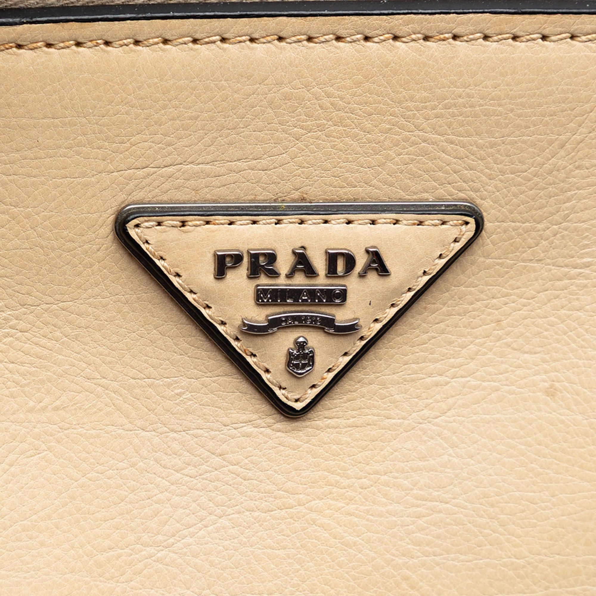 Prada Glace Calf Twin Pocket Double Handle Satchel Size ONE SIZE - 5 Thumbnail