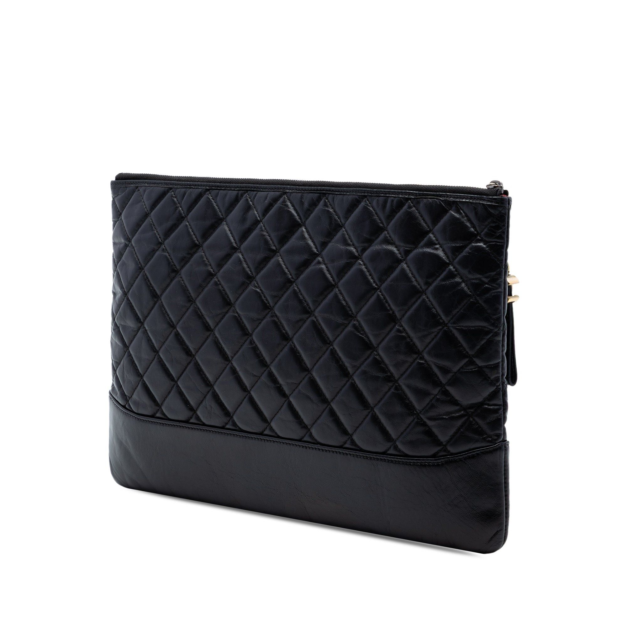 Chanel Large Aged Calfskin Gabrielle O Case Clutch Size ONE SIZE - 2 Thumbnail