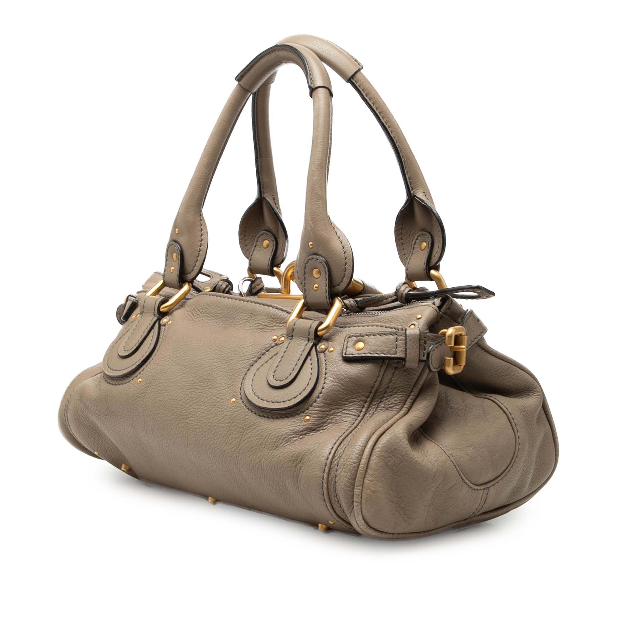 Chloe Medium Leather Paddington Handbag Size ONE SIZE - 2 Thumbnail