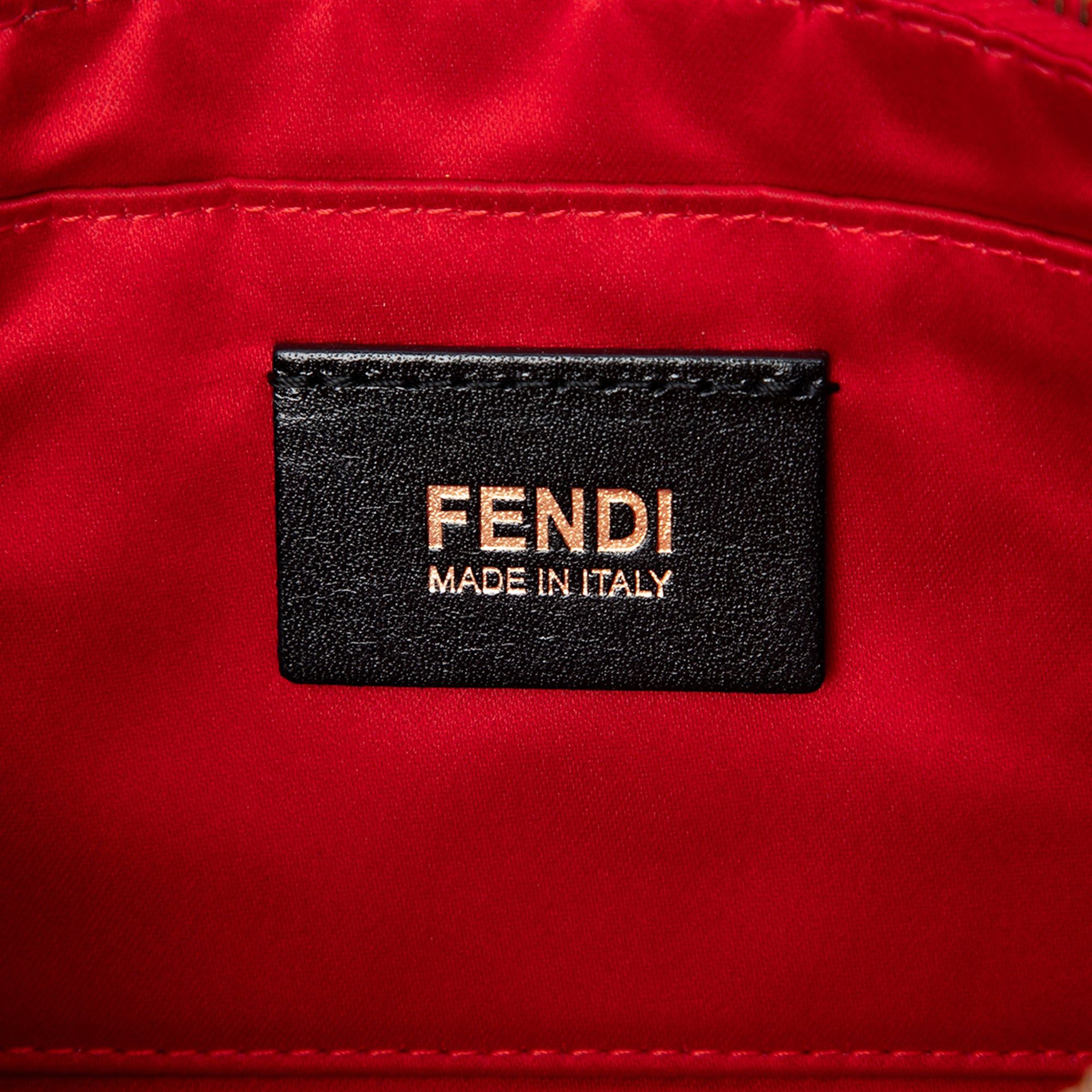 Fendi Zucca Spalmati Hearts Chain Pochette Size ONE SIZE - 5 Thumbnail