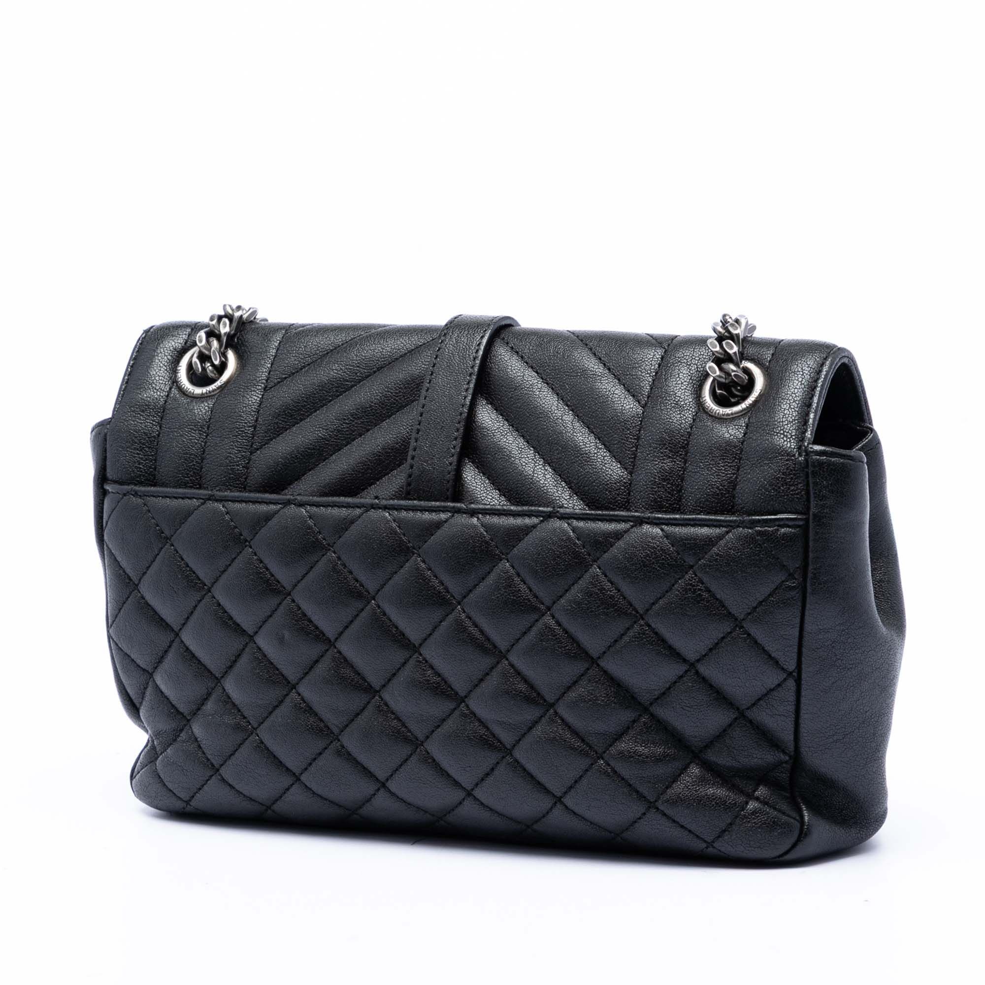 Saint Laurent Paris Medium Sheepskin Triquilt Monogram College Bag Size ONE SIZE - 2 Thumbnail