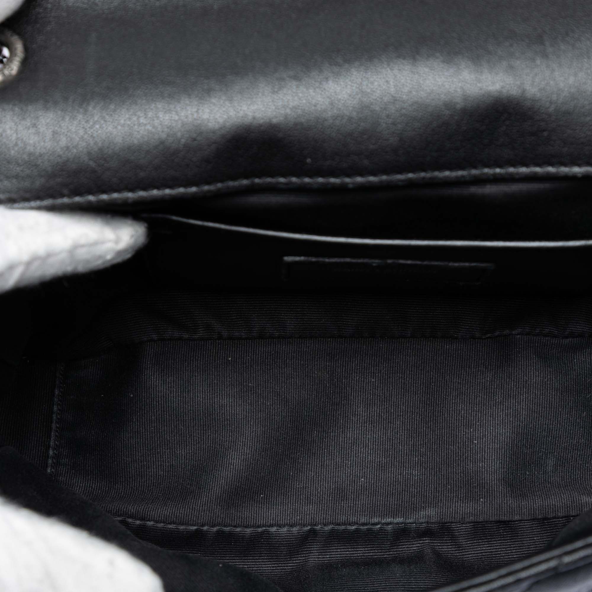 Saint Laurent Paris Medium Sheepskin Triquilt Monogram College Bag Size ONE SIZE - 4 Thumbnail