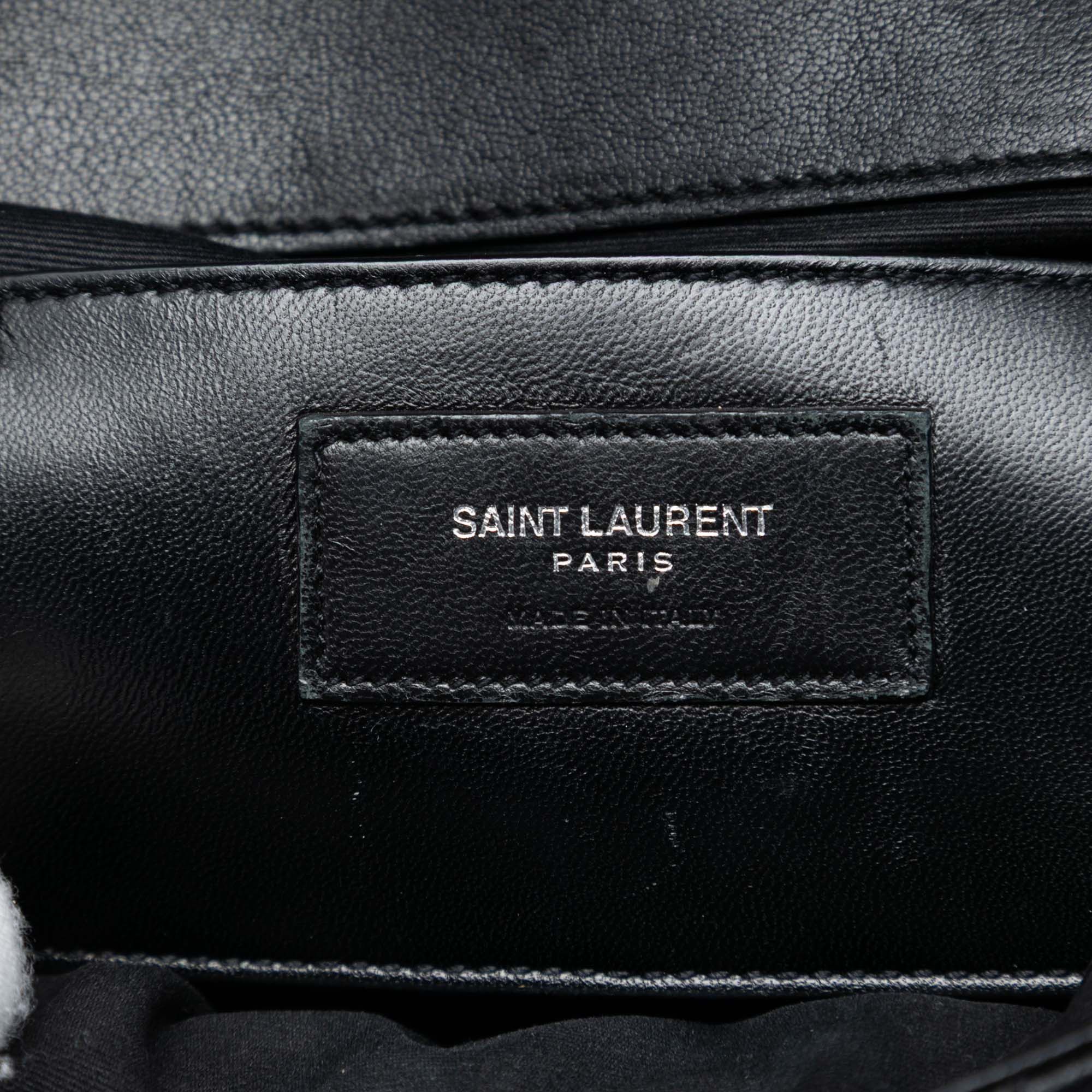 Saint Laurent Paris Medium Sheepskin Triquilt Monogram College Bag Size ONE SIZE - 5 Thumbnail
