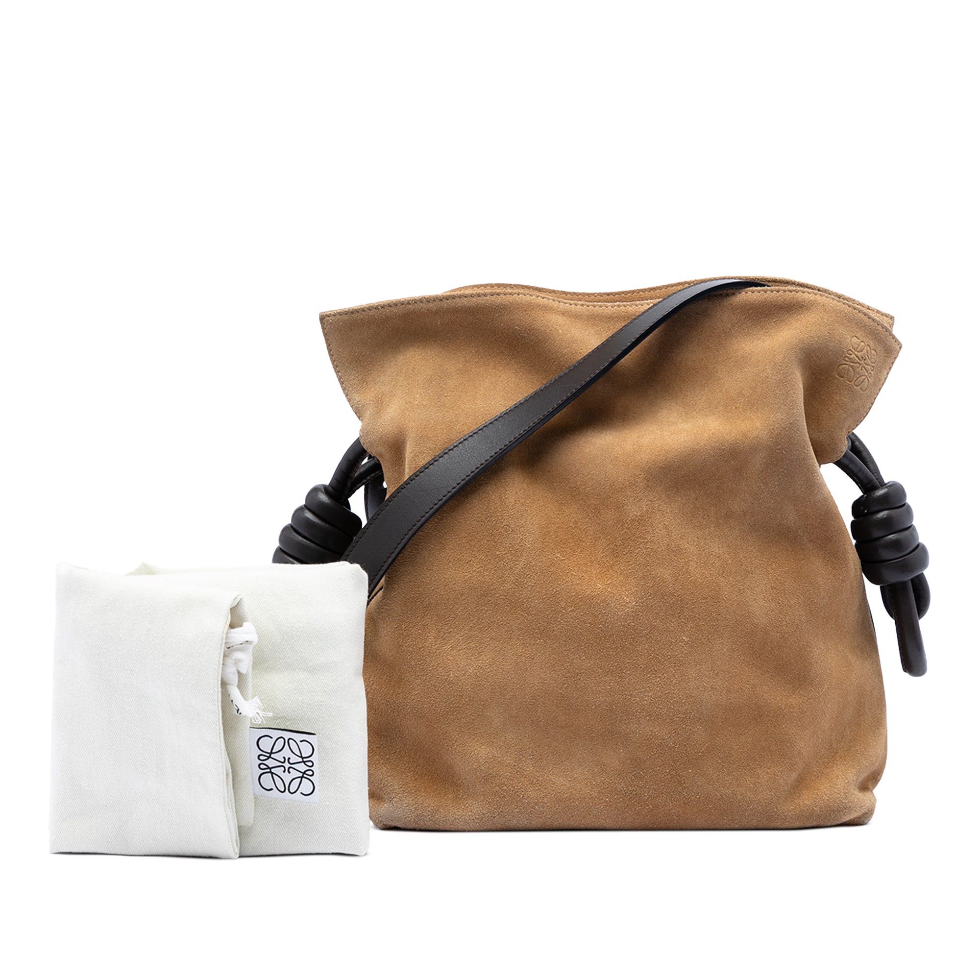 Loewe Suede Flamenco Knot Crossbody Size ONE SIZE - 7 Thumbnail