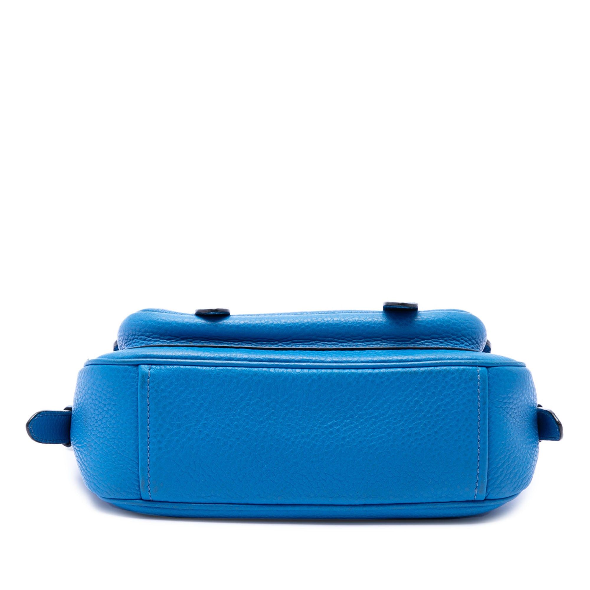 Prada Vitello Daino Double Buckle Messenger Bag Size ONE SIZE - 3 Thumbnail