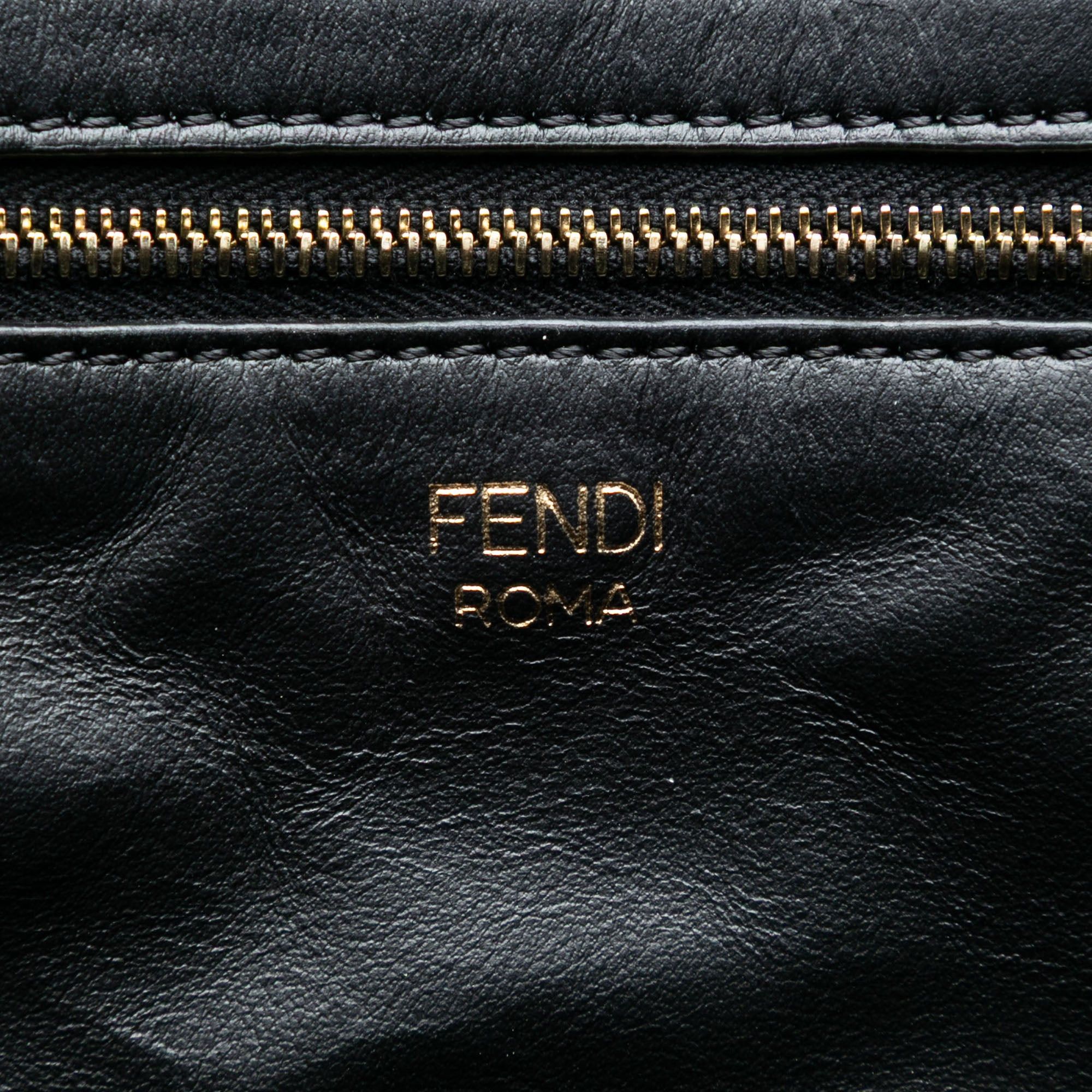Fendi Fila Zucca Coated Canvas Logo Mania Shopper Tote Size ONE SIZE - 5 Thumbnail