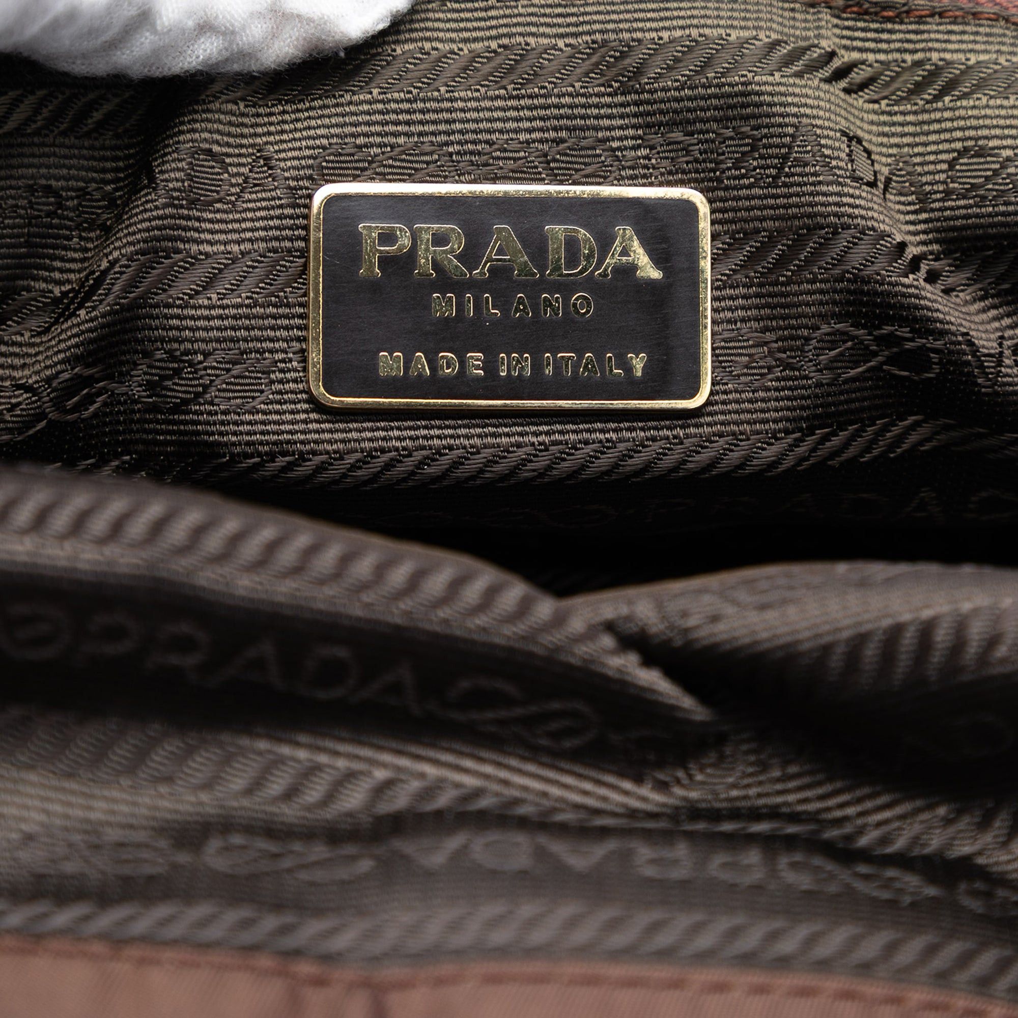 Prada Tessuto Metal Handle Bag Size ONE SIZE - 5 Thumbnail