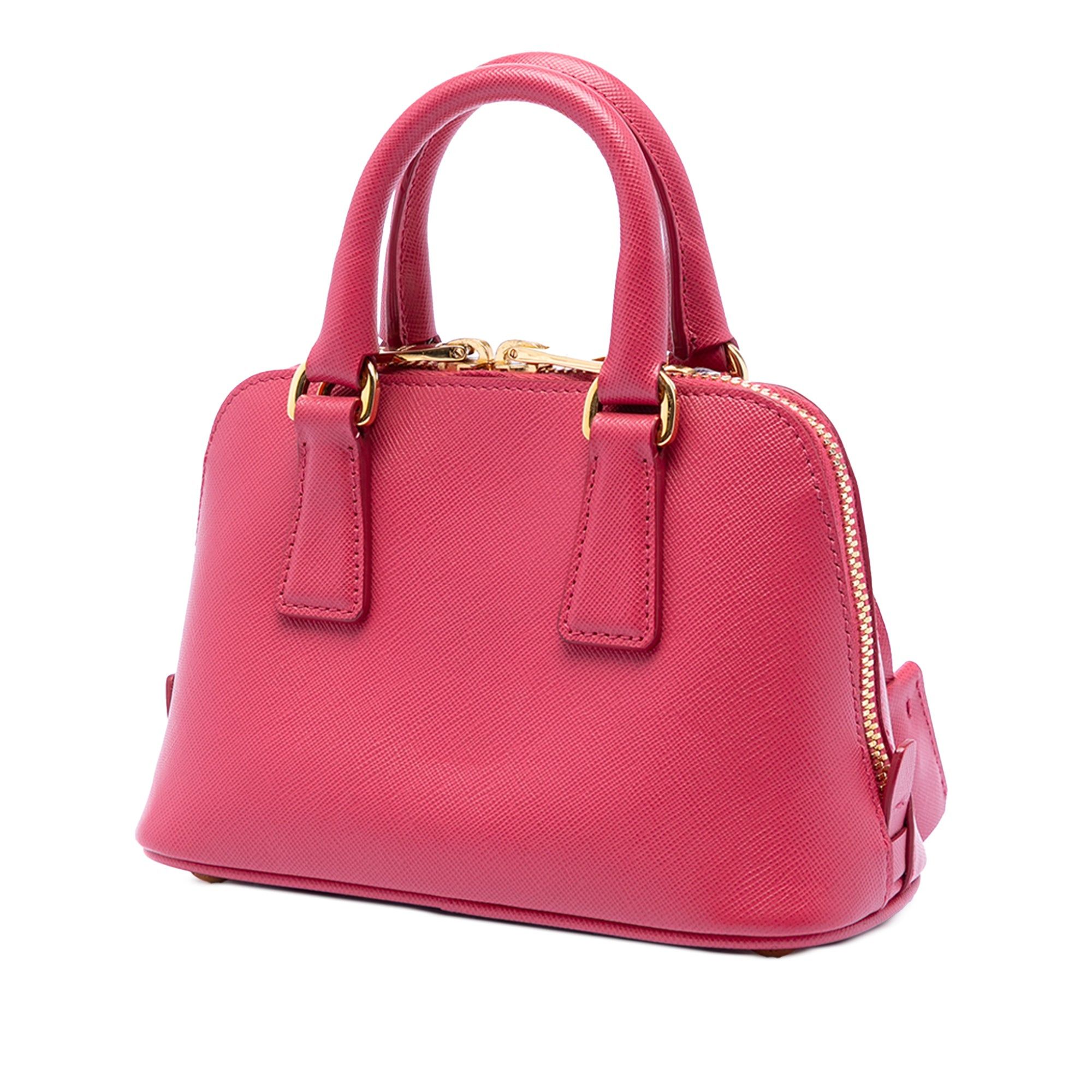 Prada Mini Saffiano Lux Promenade Satchel Size ONE SIZE - 2 Thumbnail