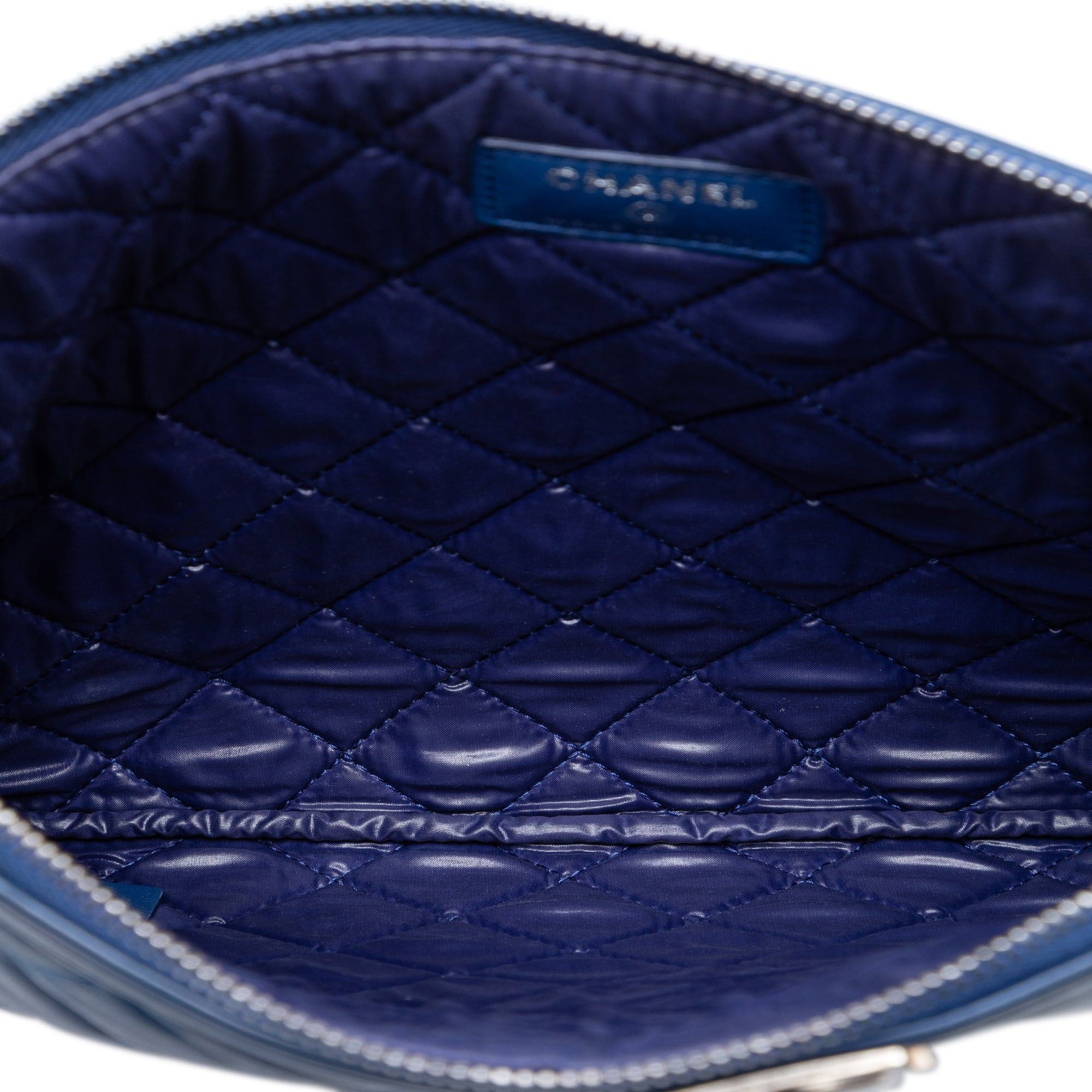 Chanel Medium Quilted Lambskin Boy O Case Clutch Size ONE SIZE - 4 Thumbnail