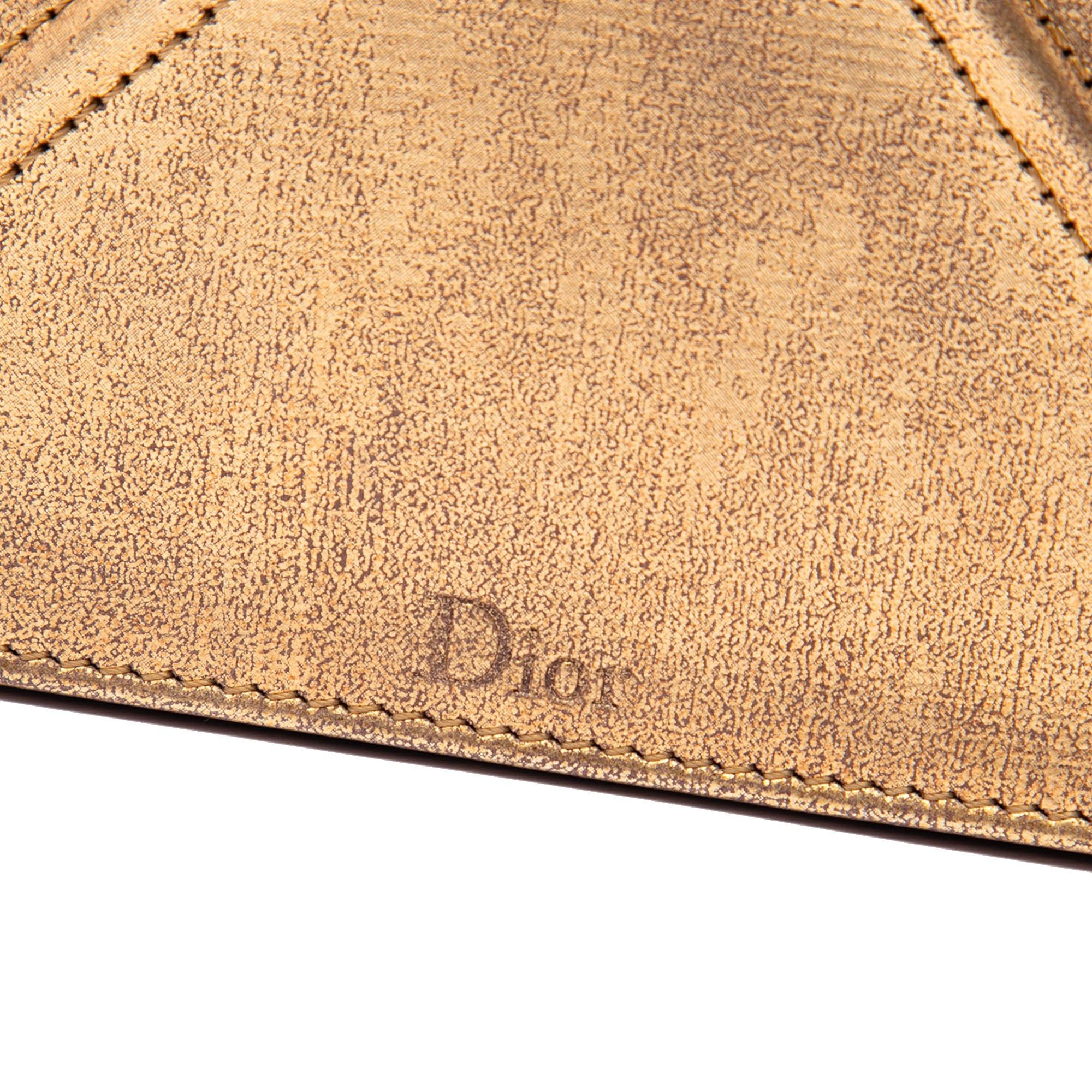Dior Metallic Calfskin Diorama Wallet on Chain Size ONE SIZE - 5 Thumbnail
