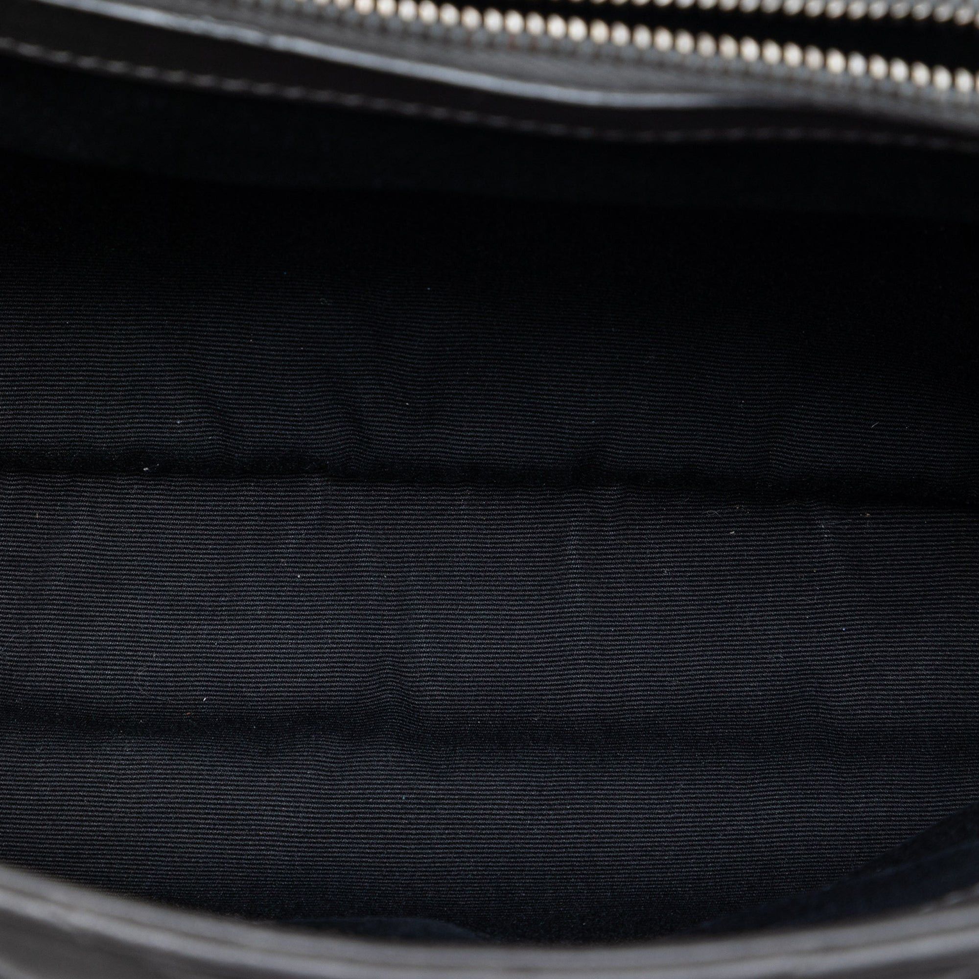 Saint Laurent Paris Large Chevron Sheepskin Monogram College Satchel Size ONE SIZE - 4 Thumbnail