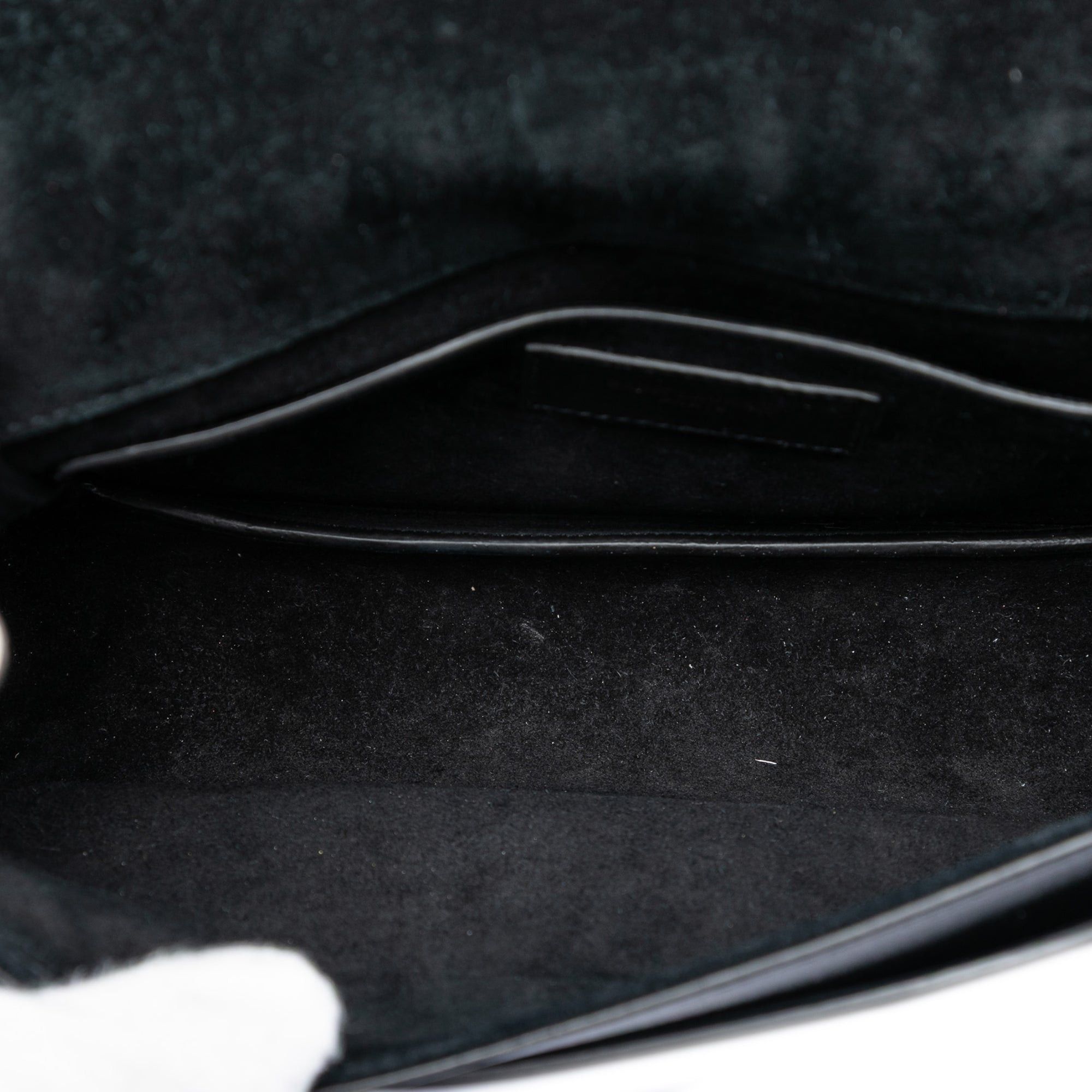 Saint Laurent Paris Suede Monogram Book Bag Size ONE SIZE - 4 Thumbnail