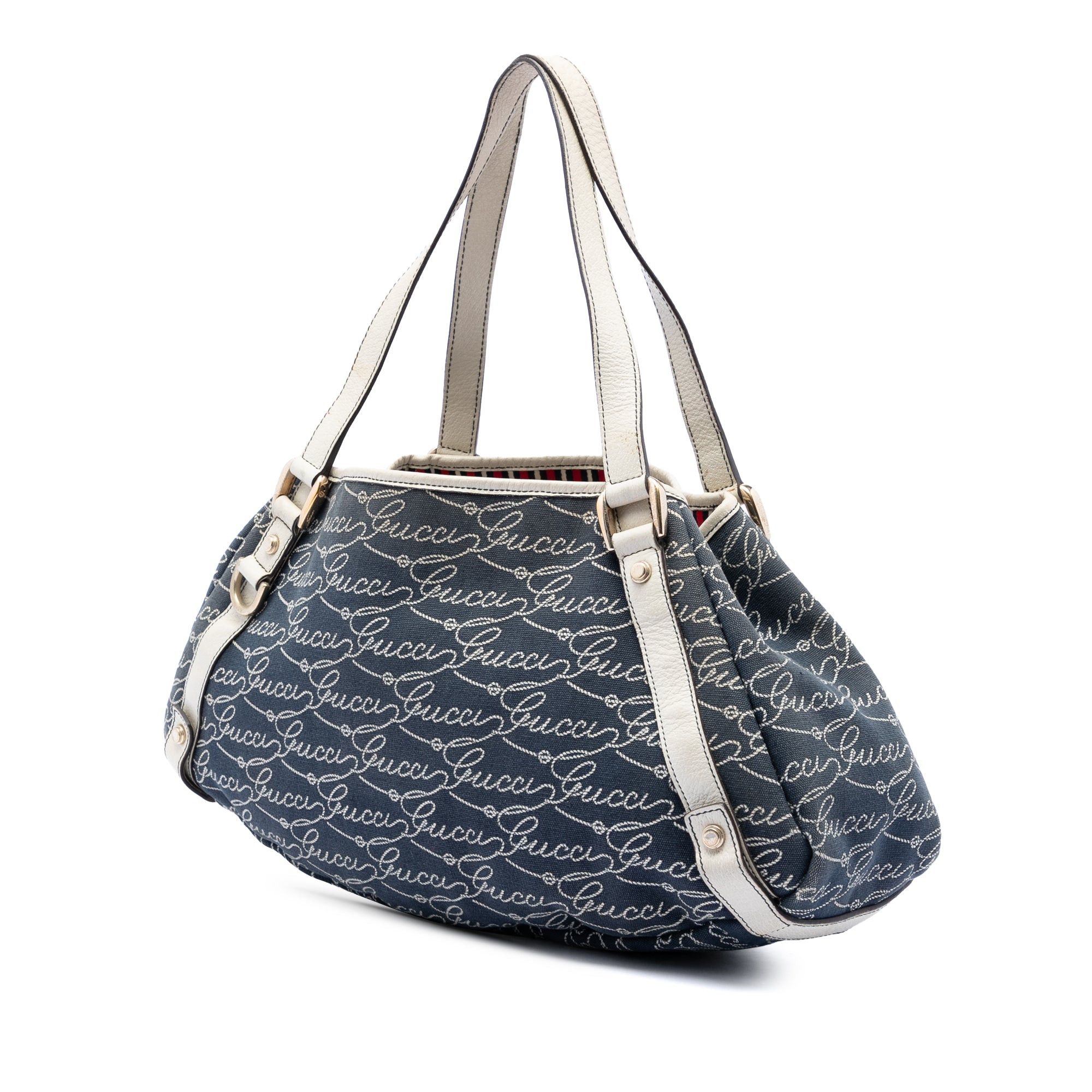 Gucci 85th Anniversary Canvas Logo Abbey D Ring Tote Size ONE SIZE - 2 Thumbnail