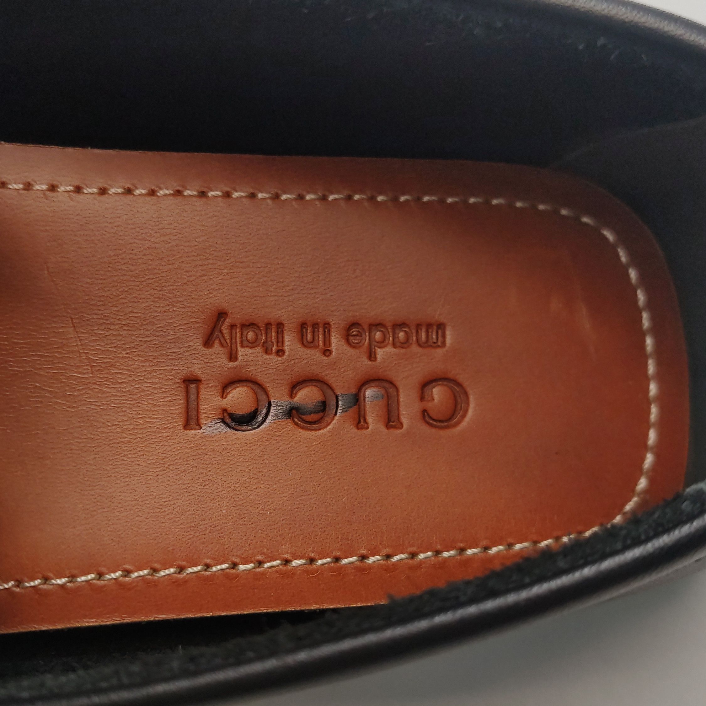 Gucci Gucci Men 8 Leather Size US 8 / EU 41 - 11 Thumbnail