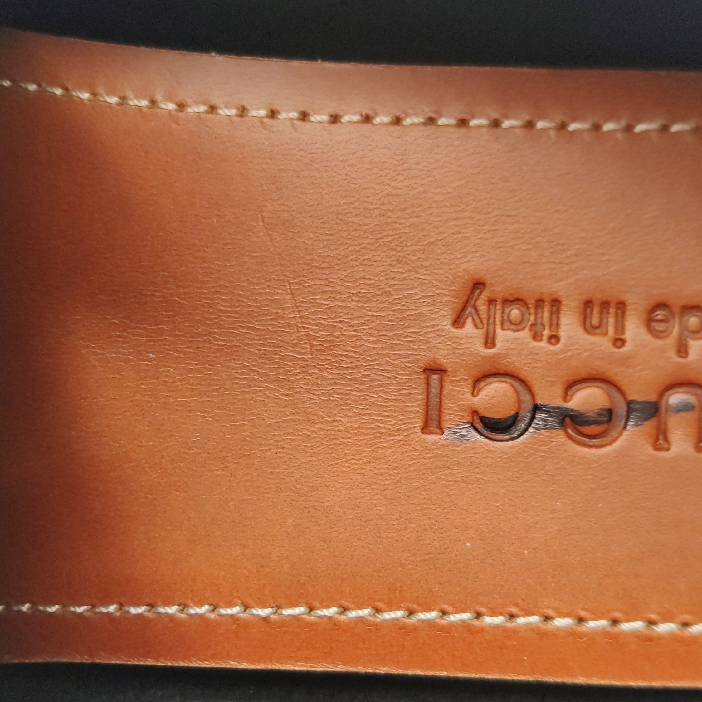 Gucci Gucci Men 8 Leather Size US 8 / EU 41 - 9 Thumbnail