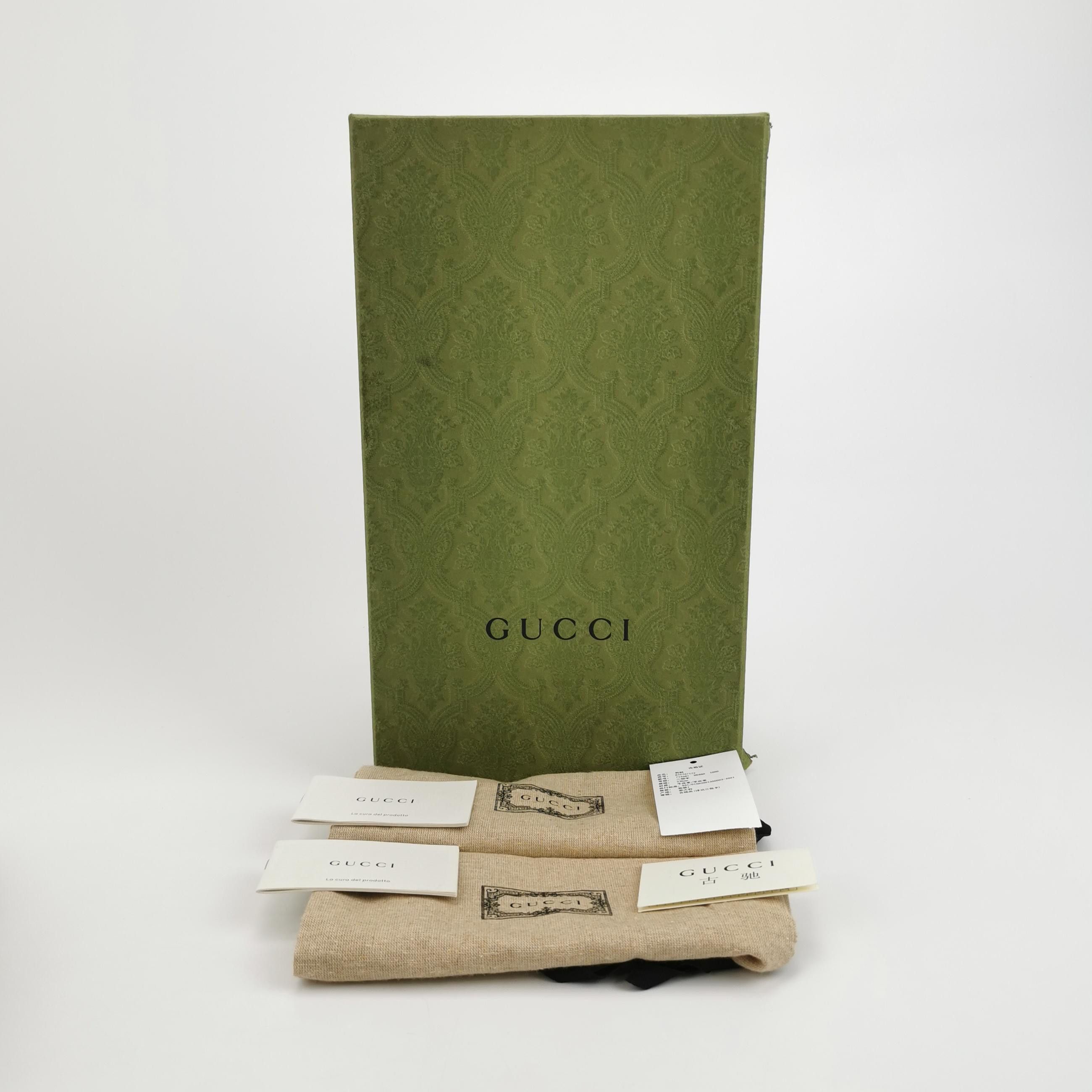 Gucci Gucci Men 5.5 Leather Size US 5.5 / EU 38 - 6 Thumbnail