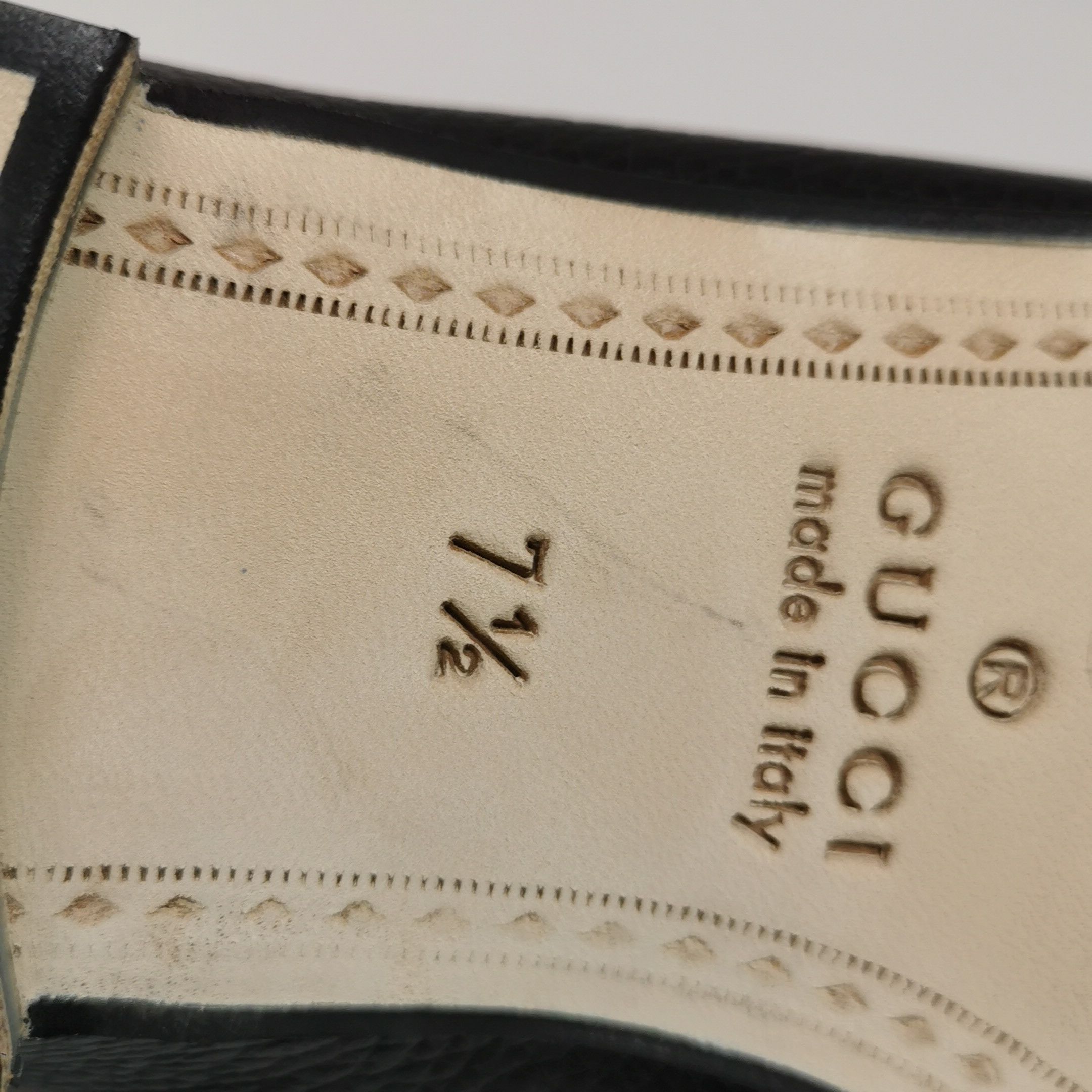 Gucci Gucci Men 8 Leather Size US 8 / EU 41 - 7 Thumbnail