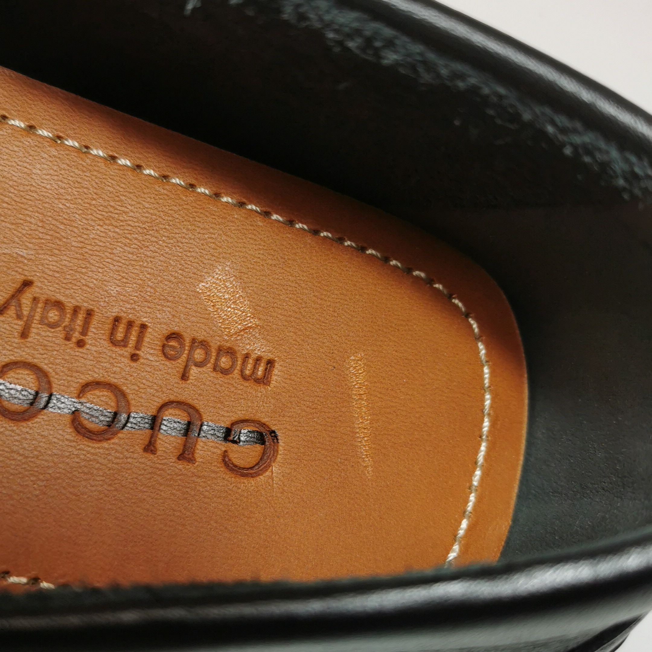 Gucci Gucci Men 8 Leather Size US 8 / EU 41 - 9 Thumbnail