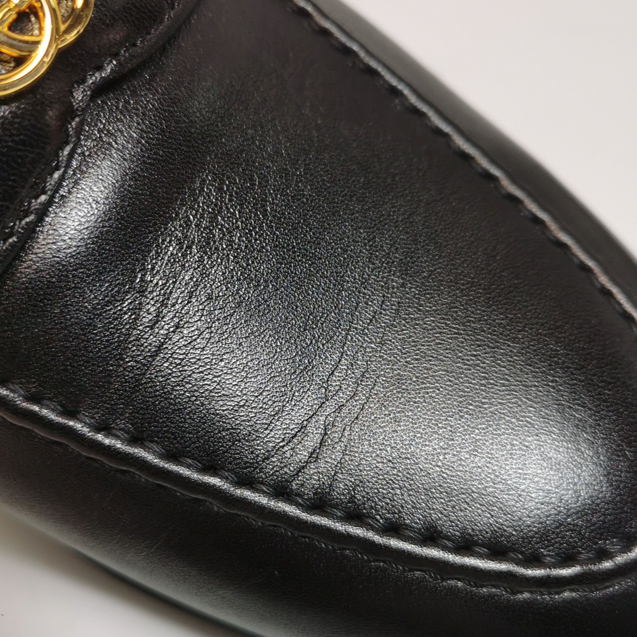 Gucci Gucci Men 5.5 Leather Size US 5.5 / EU 38 - 10 Thumbnail