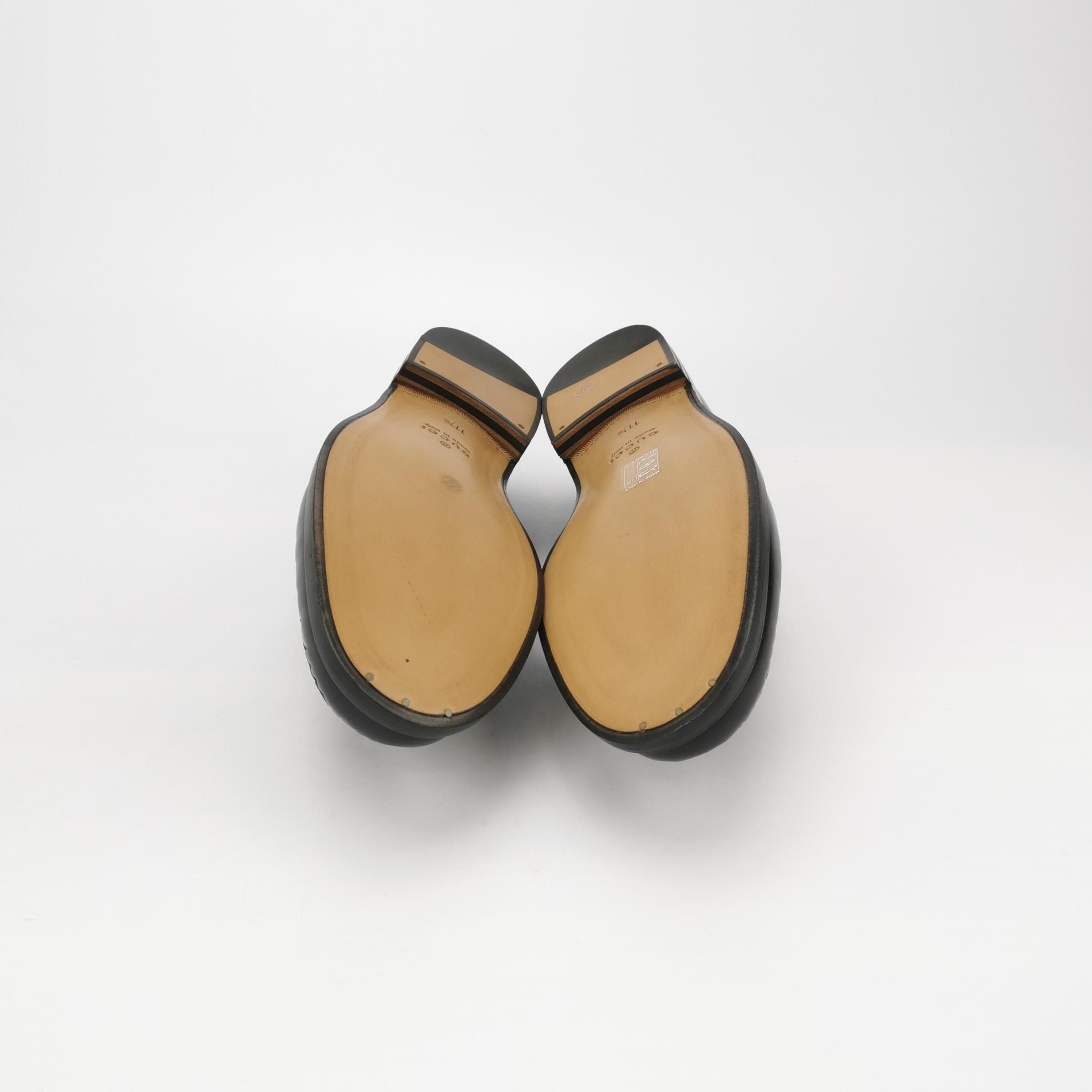 Gucci Gucci Men 12.5 Leather Size US 12.5 / EU 45-46 - 5 Thumbnail