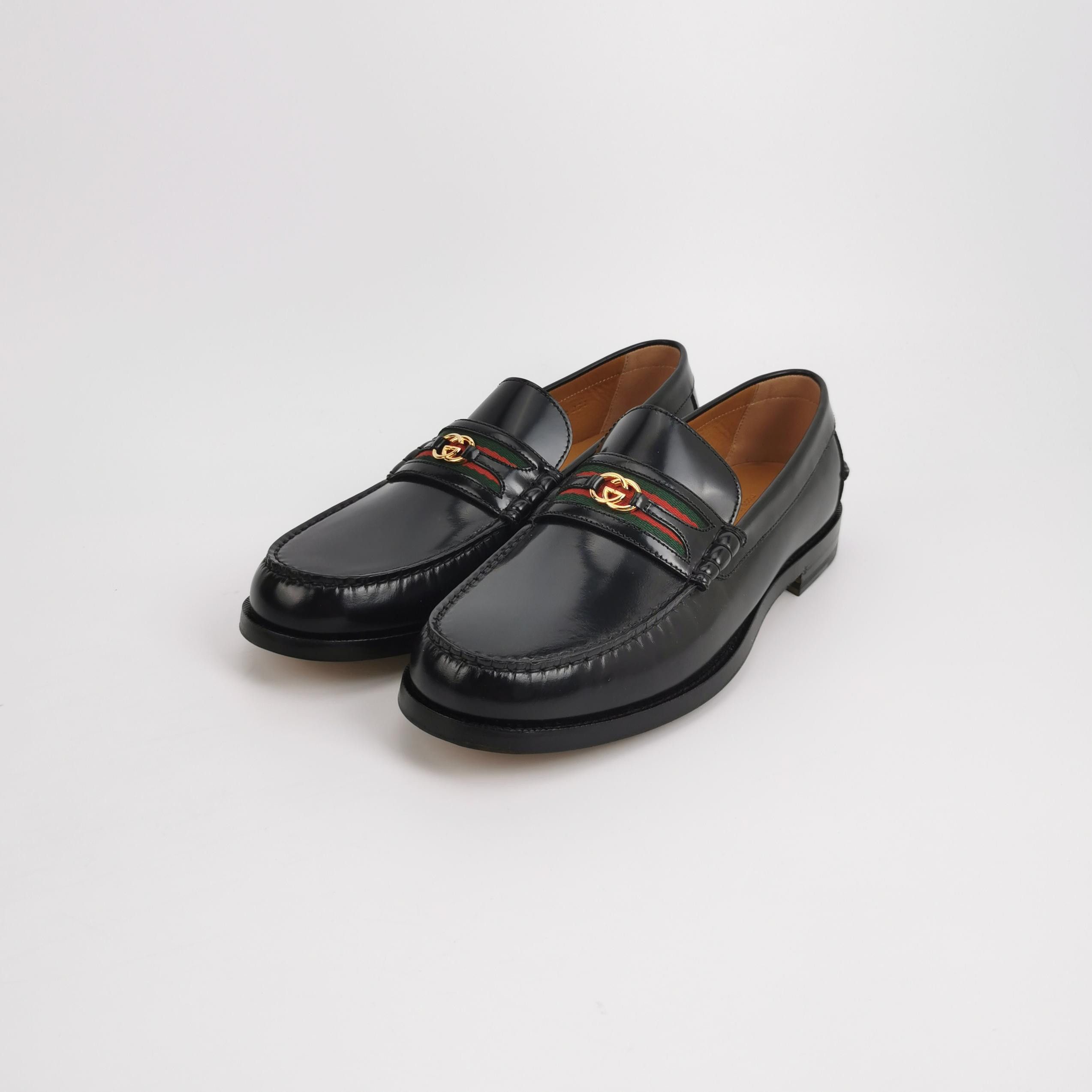 Gucci Gucci Men 12.5 Leather Size US 12.5 / EU 45-46 - 2 Thumbnail