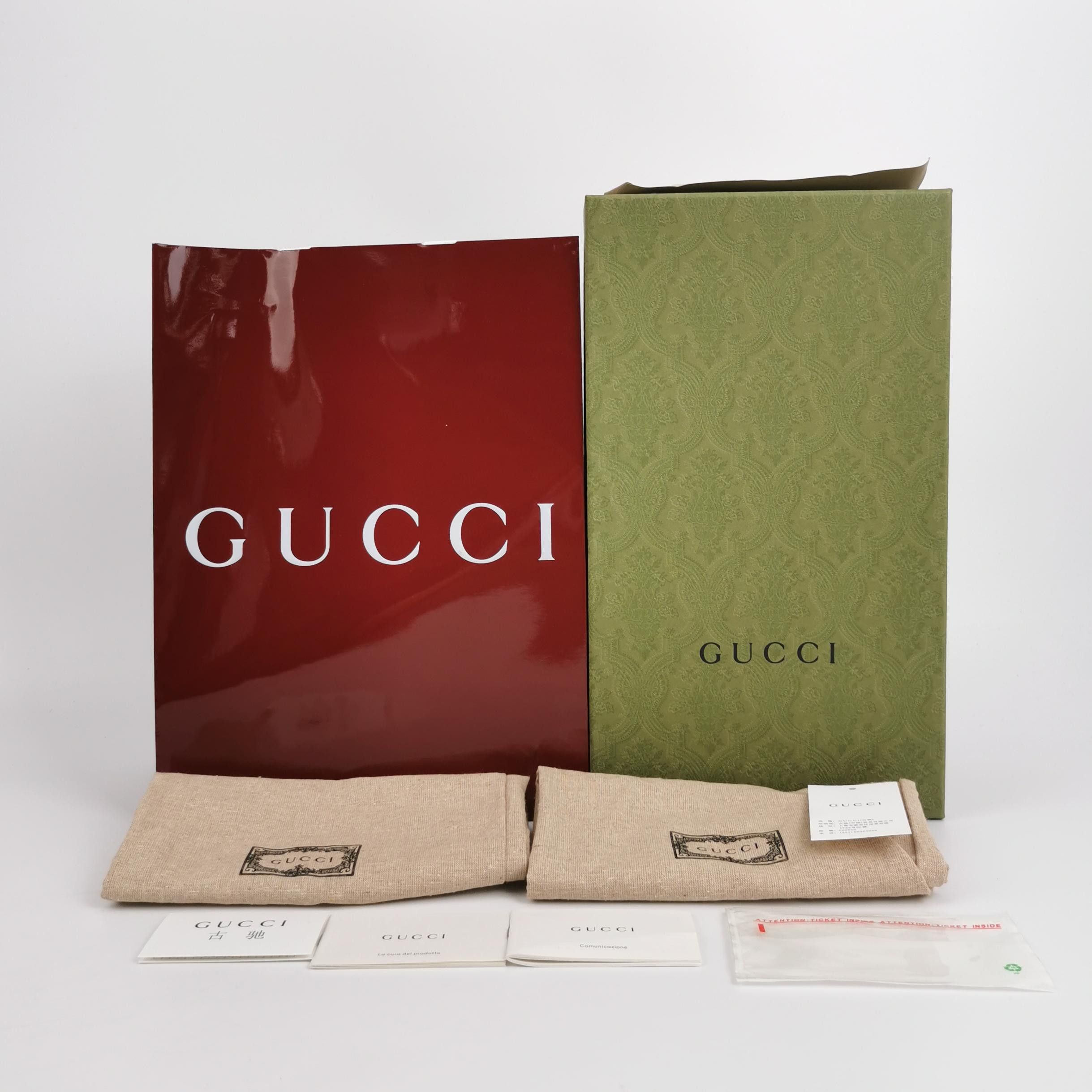 Gucci Gucci Men 12.5 Leather Size US 12.5 / EU 45-46 - 6 Thumbnail