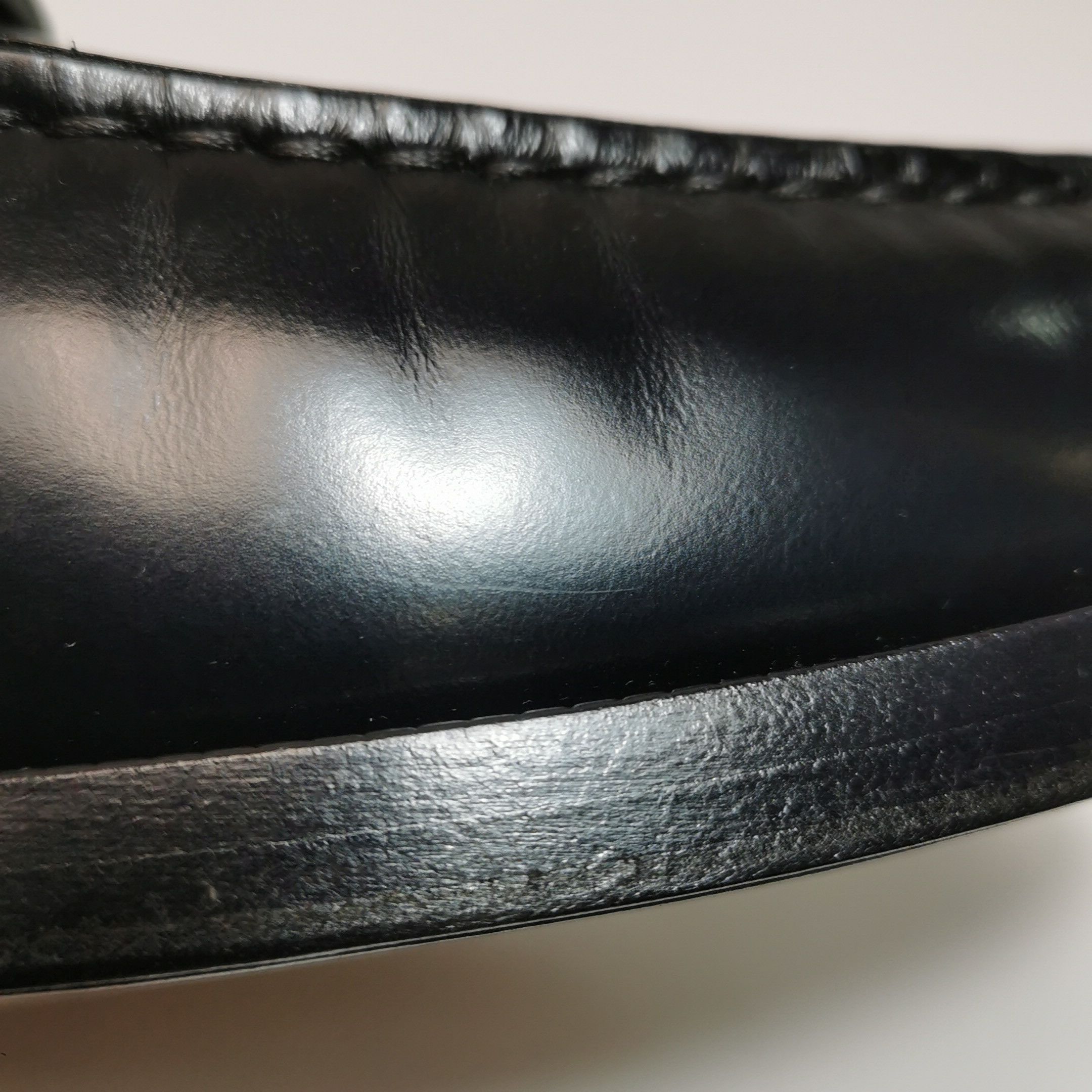 Gucci Gucci Men 12.5 Leather Size US 12.5 / EU 45-46 - 9 Thumbnail